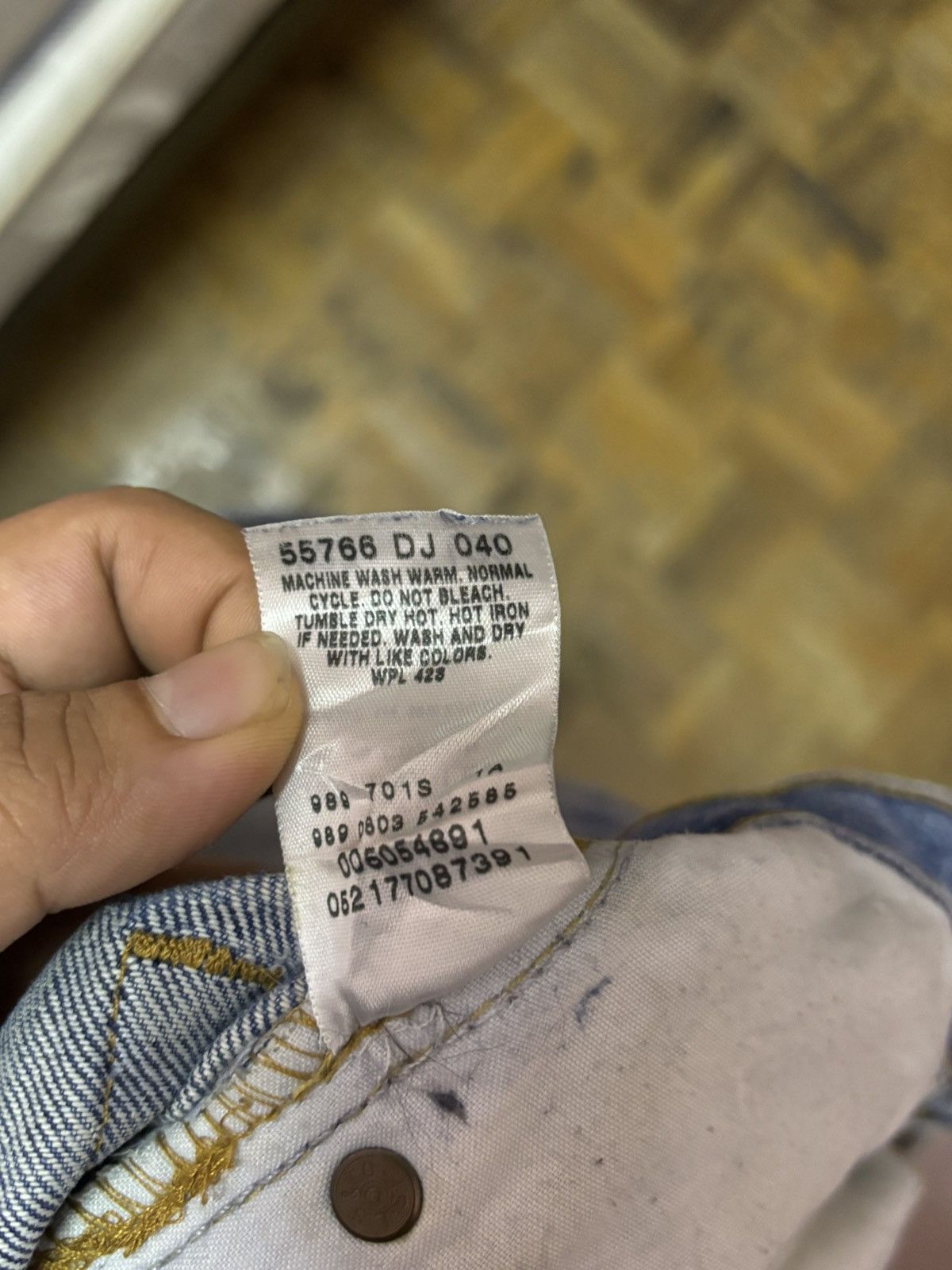 Jean × Levi's × Vintage Vintage Levis 505 Regular Fit Men Jeans (Size 32) Size US 32 / EU 48 - 9 Thumbnail
