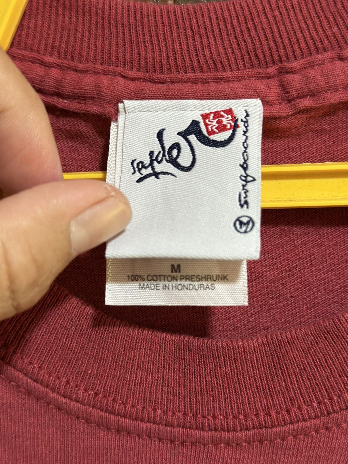 Spyder × Vintage Vintage Spyder Surfboards Hermosa Beach Faded Tee Size US M / EU 48-50 / 2 - 5 Thumbnail