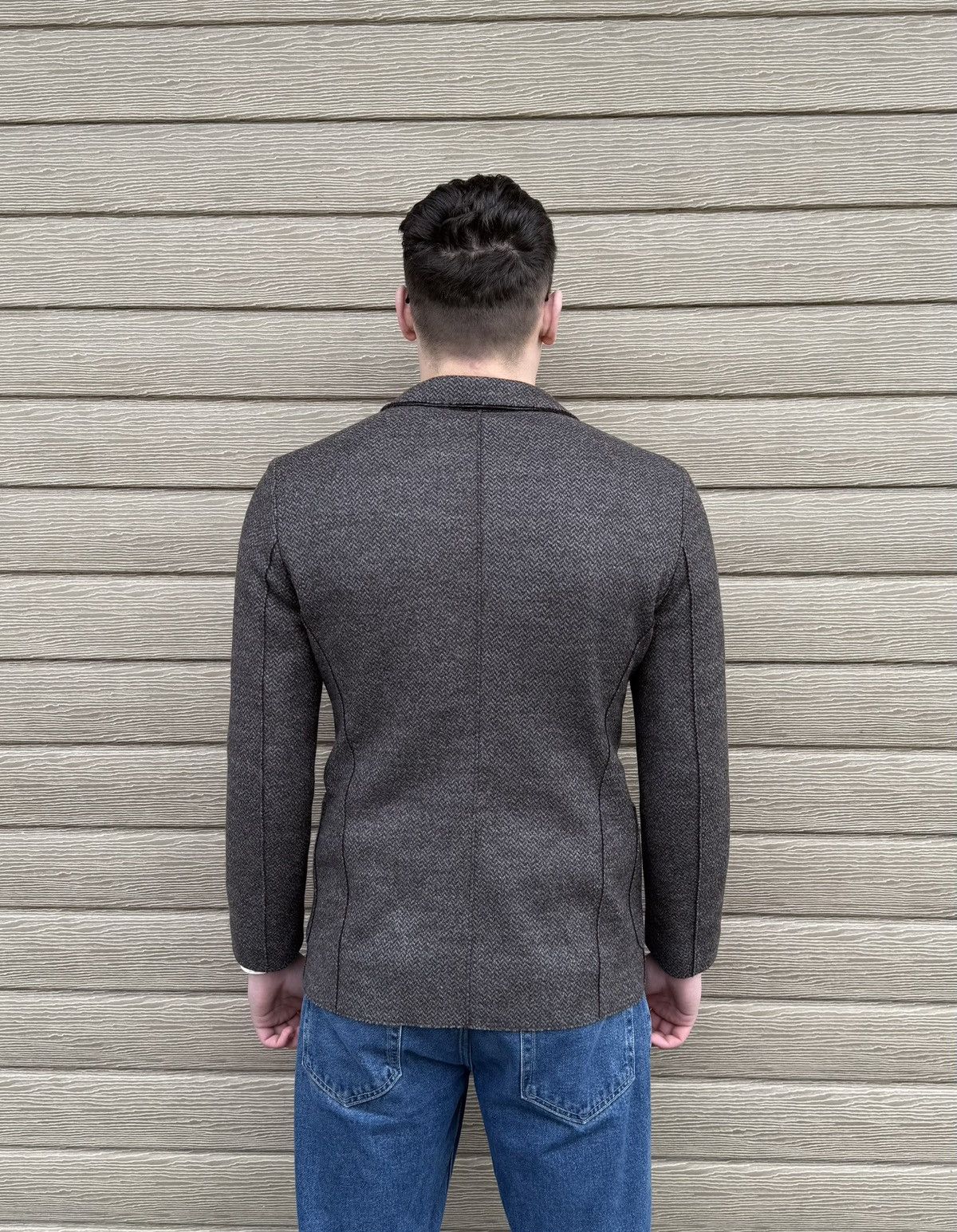 Armani Collezioni Armani Collezioni Men Wool Blazer Jacket Sport Coat 52R Size 42R - 7 Thumbnail