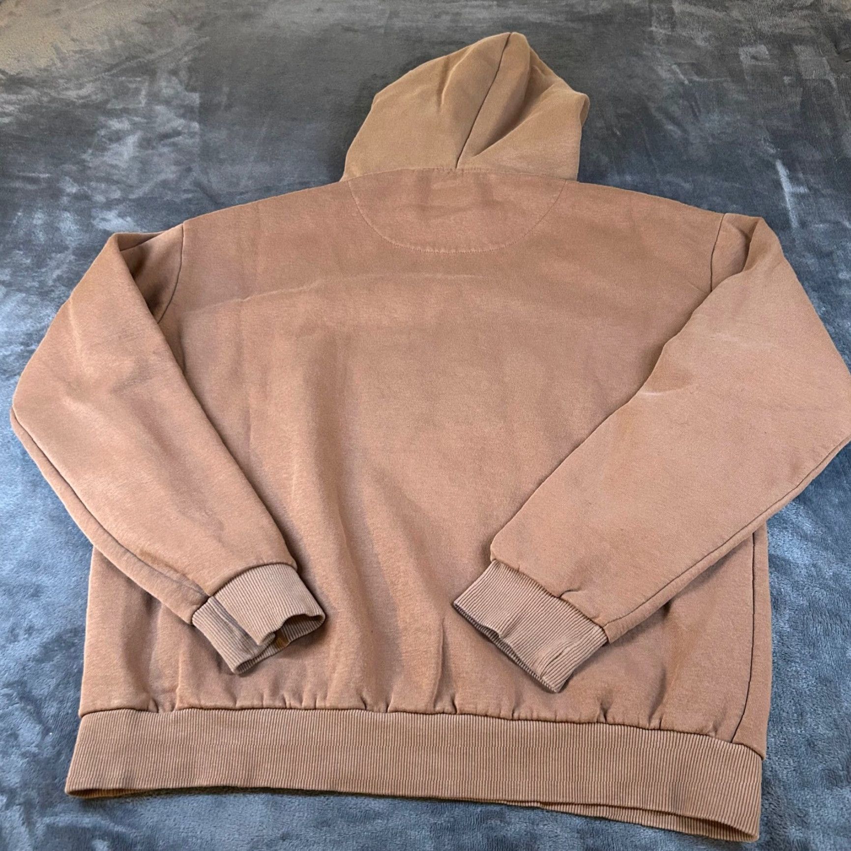 Denime VINTAGE Denim & Flower Hoodie Mens Large Brown Sweatshirt Pullover Size US L / EU 52-54 / 3 - 3 Thumbnail
