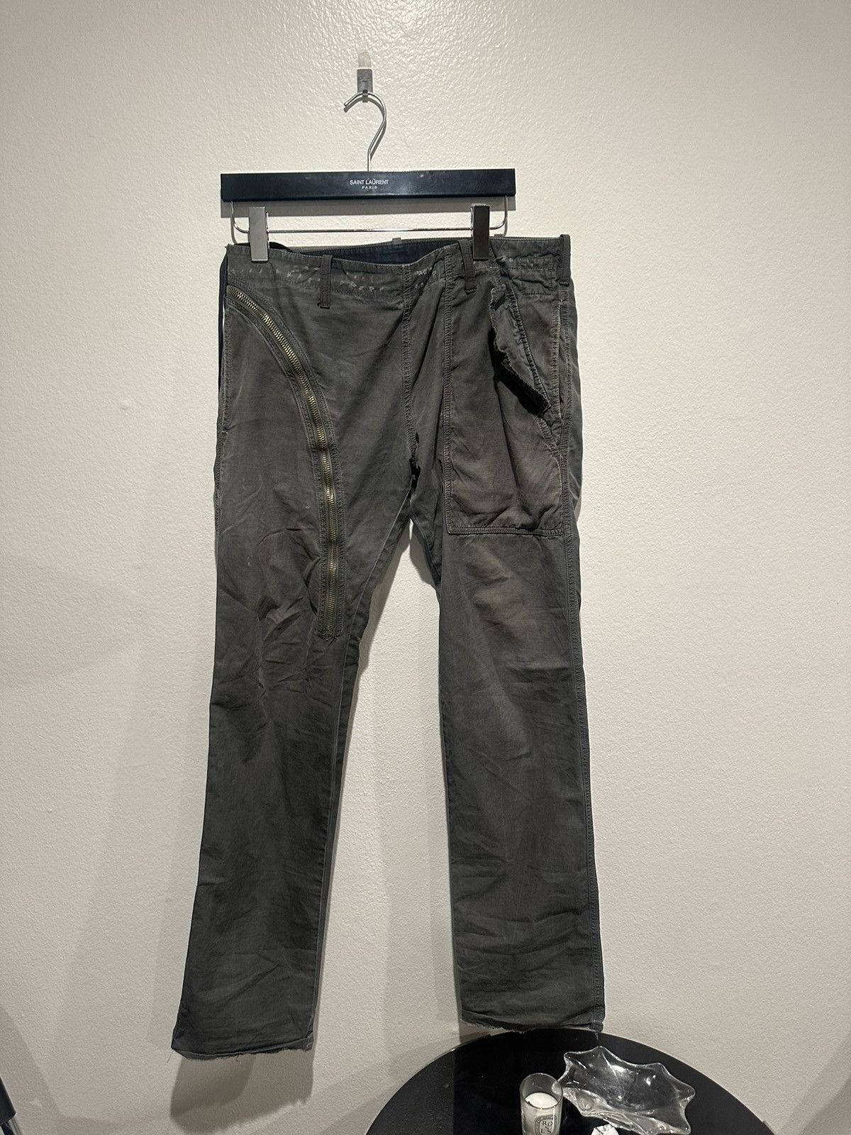Rick Owens Rare Hog Washed Ripstop Nylon Aircut Pants Size US 33 - 1 Thumbnail