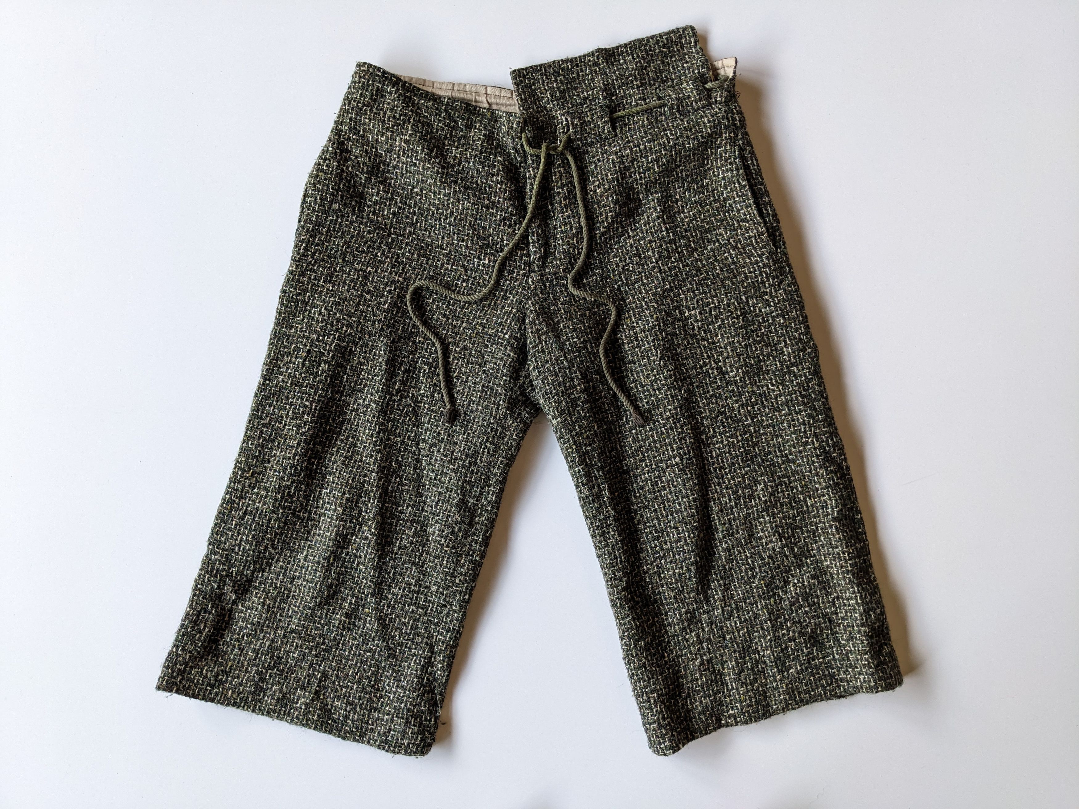 Y's × Yohji Yamamoto Vintage Y's Yohji Yamamoto cropped wool samurai pant Size US 36 / EU 52 - 3 Thumbnail