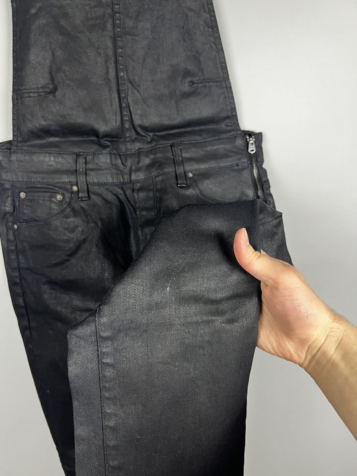 Diesel (W28) G-Star Raw denim 3301 HW SKINNY JUMPSUIT WMN Size 28" / US 6 / IT 42 - 2 Thumbnail