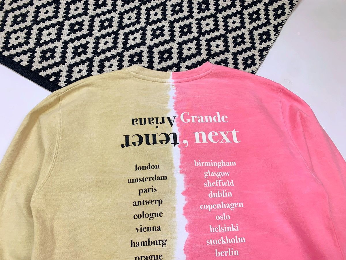 Band Tees Ariana Grande Sweatshirt World Tour 2019 Unisex Oversized Size L / US 10 / IT 46 - 11 Thumbnail