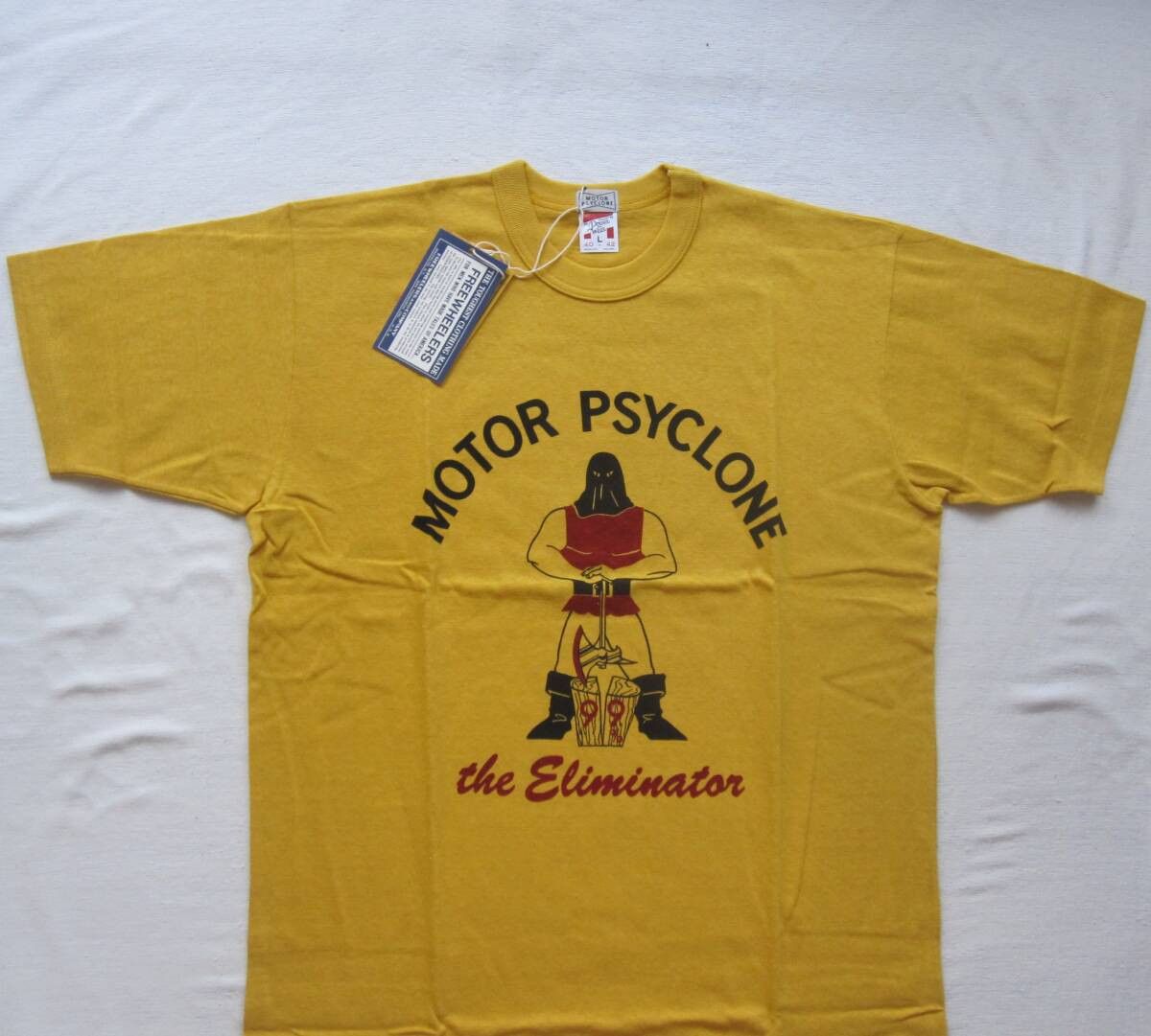 Freewheelers T-shirt "The ELIMINATOR" (L) LEMON PEELER Size US L / EU 52-54 / 3 - 5 Thumbnail