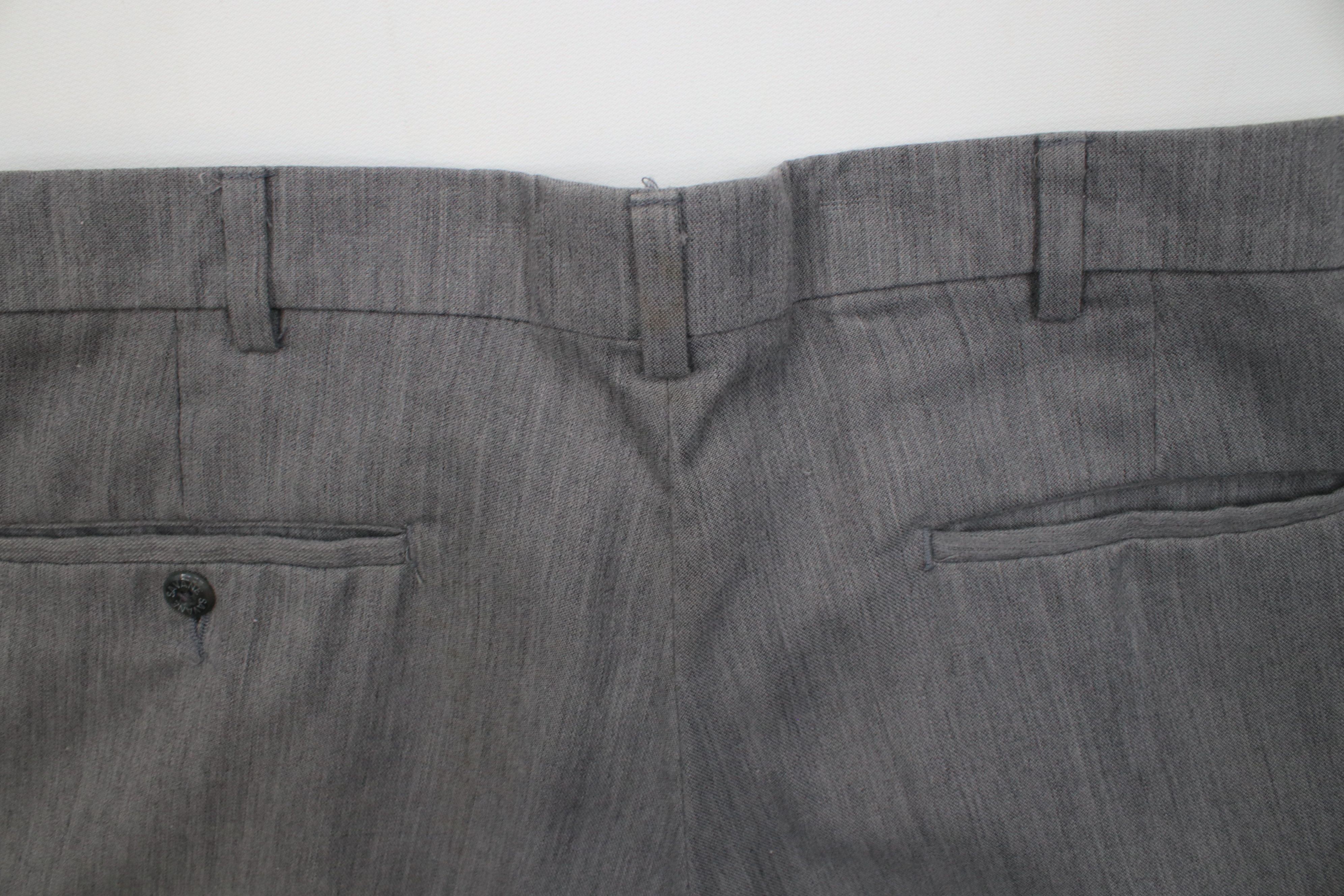 Vintage Vintage 90s Streetwear Gabardine Blend Knit Chino Pants Size US 32 / EU 48 - 15 Thumbnail