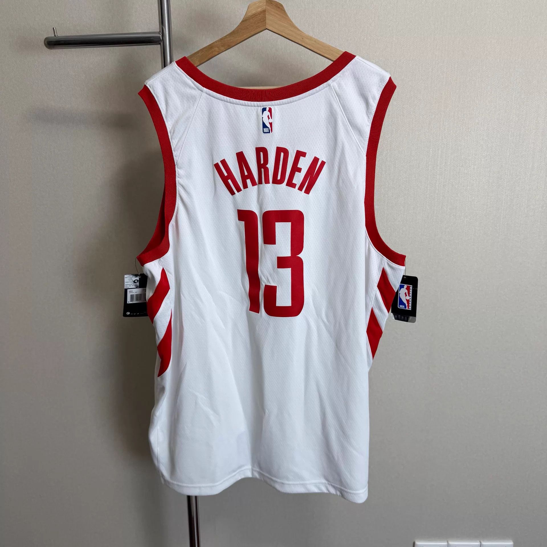 Nike Nike Harden Rockets 13 Swingman Sleeveless XXXL Size US XXL / EU 58 / 5 - 2 Thumbnail