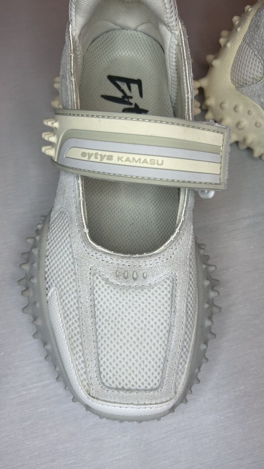 Eytys Eytys Kamasu Off White Slip Ons Size US 7 / IT 37 - 10 Thumbnail