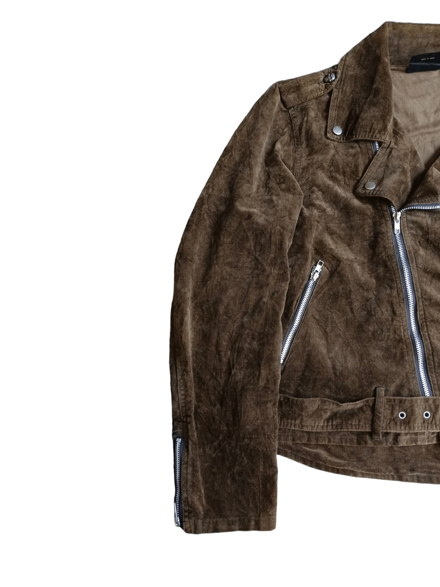 Japanese Brand BADGER SEDI COULDUROY JACKET DOUBLE COLLAR Size US M / EU 48-50 / 2 - 2 Thumbnail