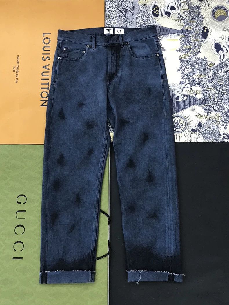 Dior Tie-Dye Denim Jeans - dmc