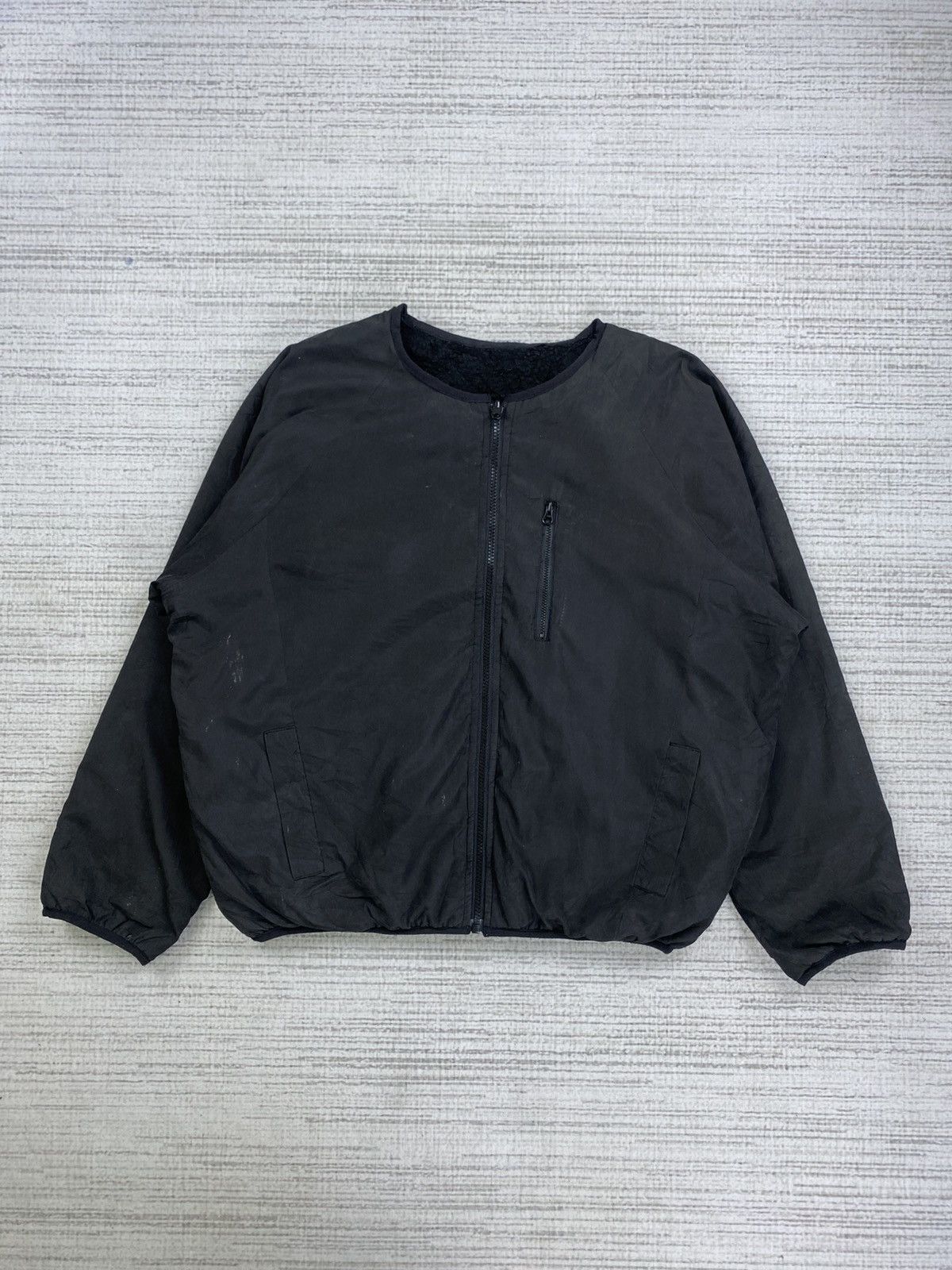 Japanese Brand × Vintage Vintage Rodeo Crown Reversible Fleece Black Jacket Size US L / EU 52-54 / 3 - 9 Thumbnail