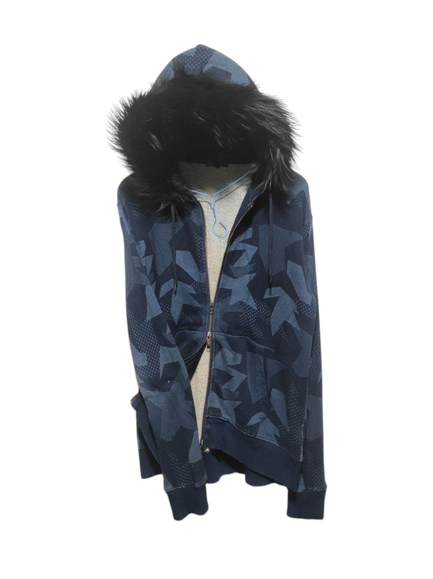 If Six Was Nine Michel Klein Double Zipper Fur Hoodie IfSixWasNine LGB style Size US M / EU 48-50 / 2 - 1 Thumbnail