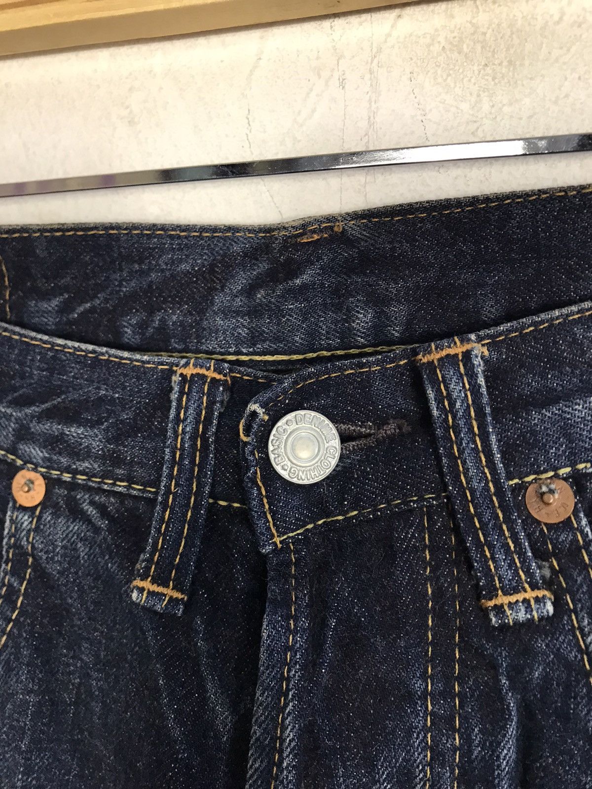 Denime Denime Dark Indigo Denim Jeans Selvedge Size 26 29 Size 26" / US 2 / IT 38 - 5 Thumbnail