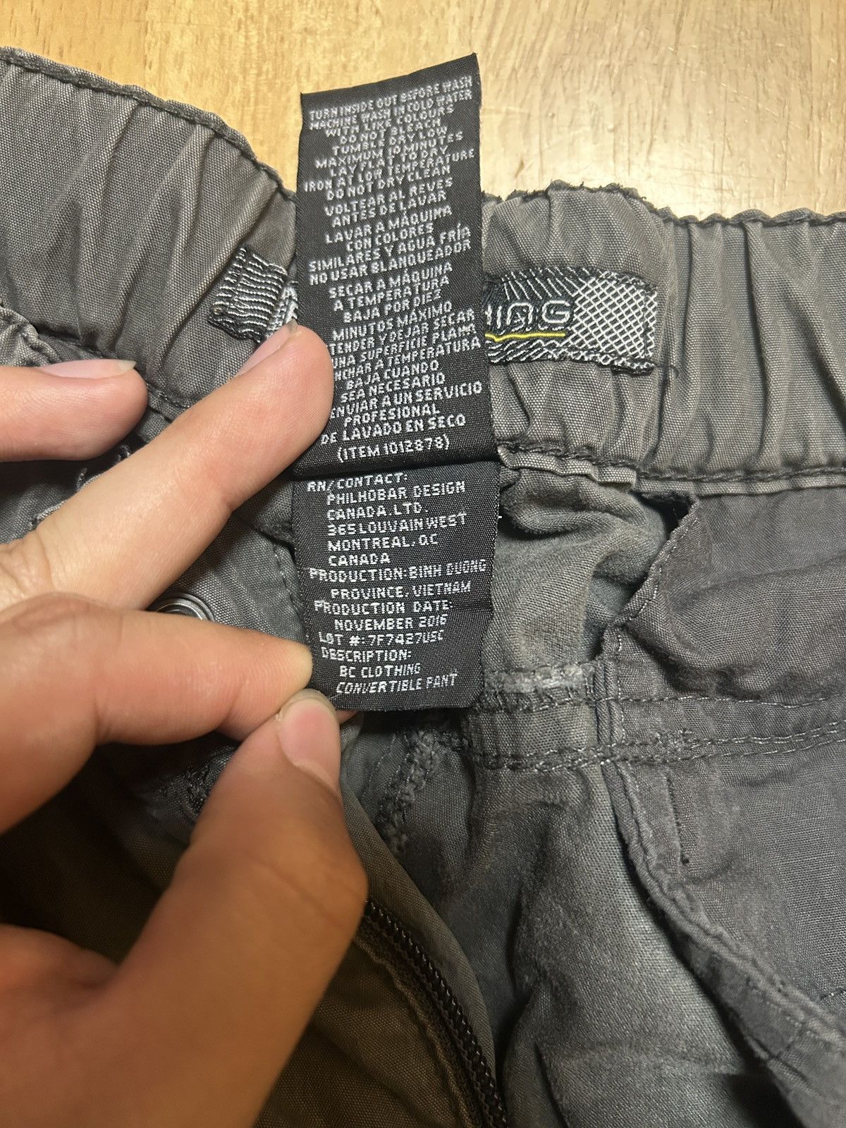 Other BC Clothing men’s convertible cargo hiking pants Size US 30 / EU 46 - 6 Thumbnail