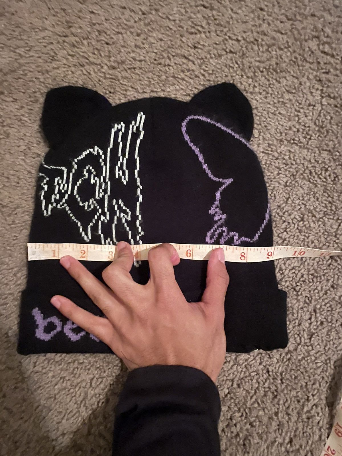 Japanese Brand Stitch Vertigo Beanie Size ONE SIZE - 4 Thumbnail