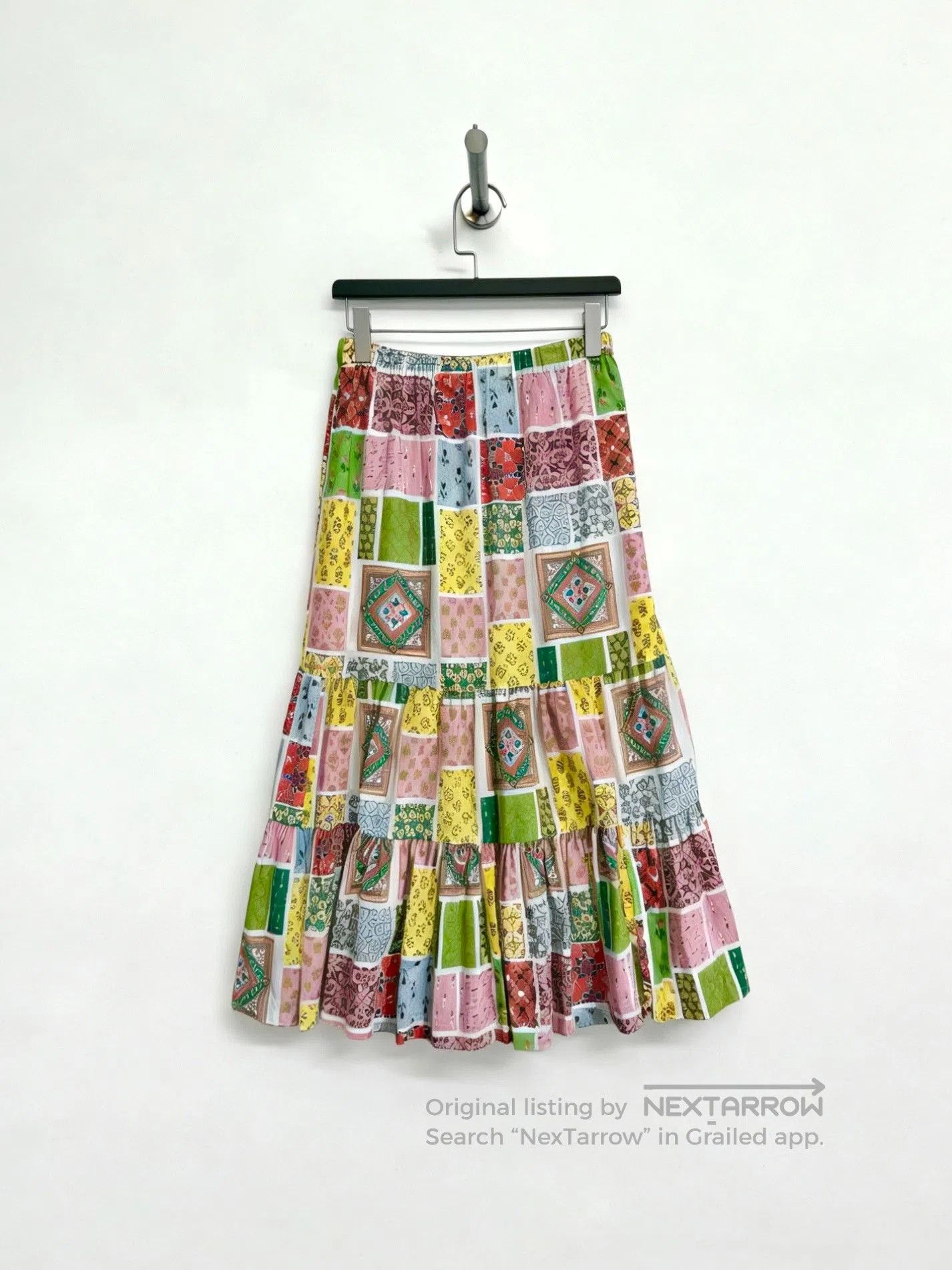 Comme des Garcons Comme des Garçons 1999ss Patchwork Cake Skirt. Size 31" - 1 Thumbnail