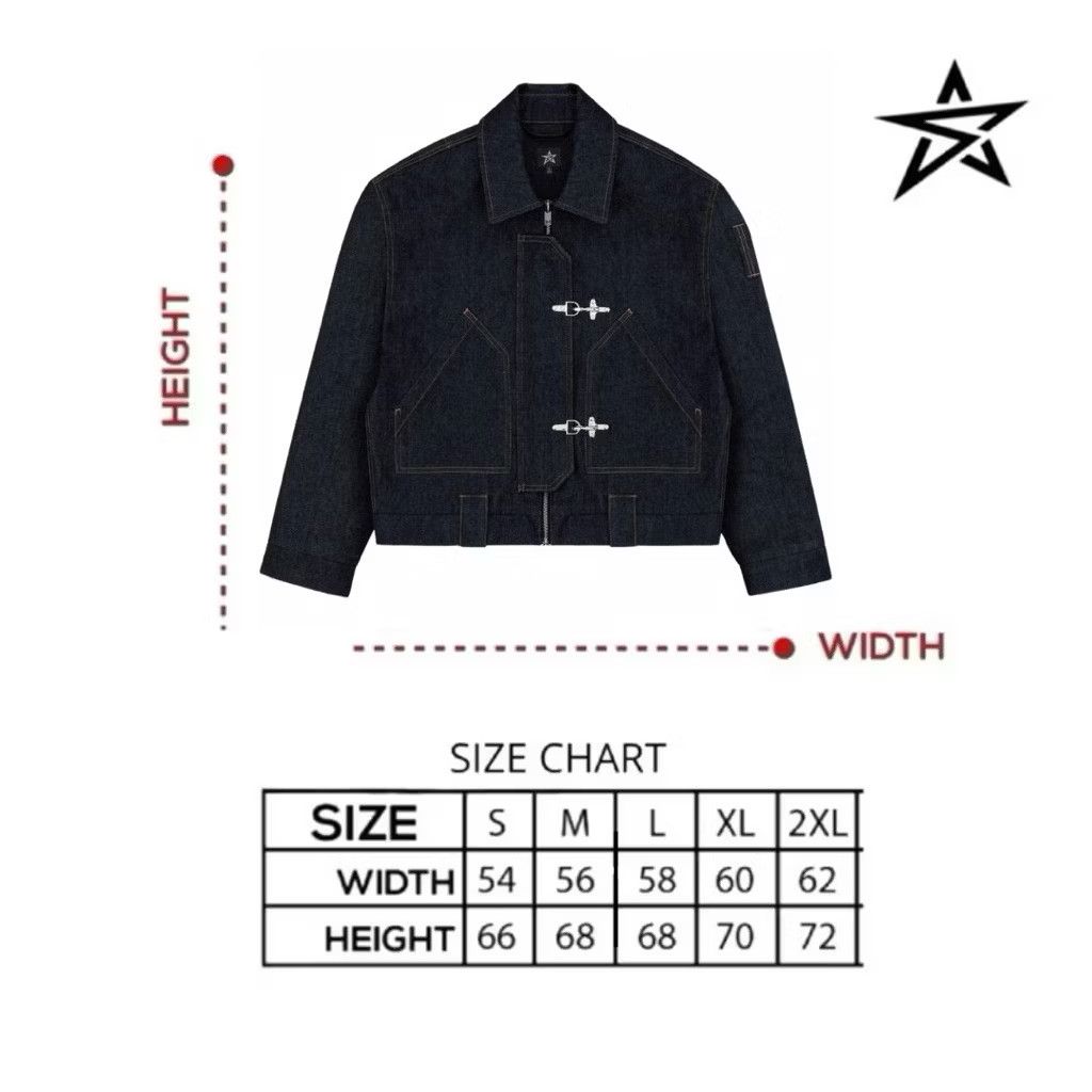 Japanese Brand Blue colour Japanese inspired denim jacket Size US M / EU 48-50 / 2 - 5 Thumbnail