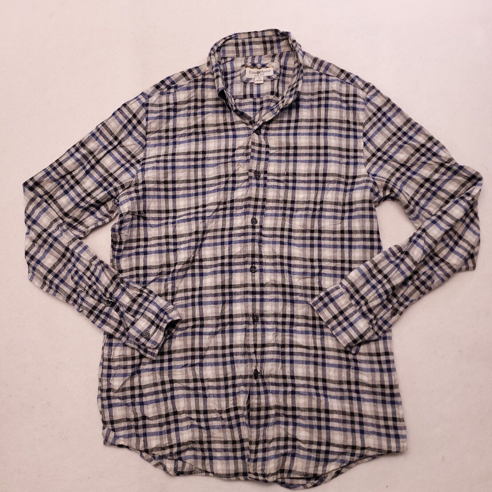 Club Room Club Room Tartan Flannel Casual Button Up Shirt Mens Size S Size US S / EU 44-46 / 1 - 2 Thumbnail