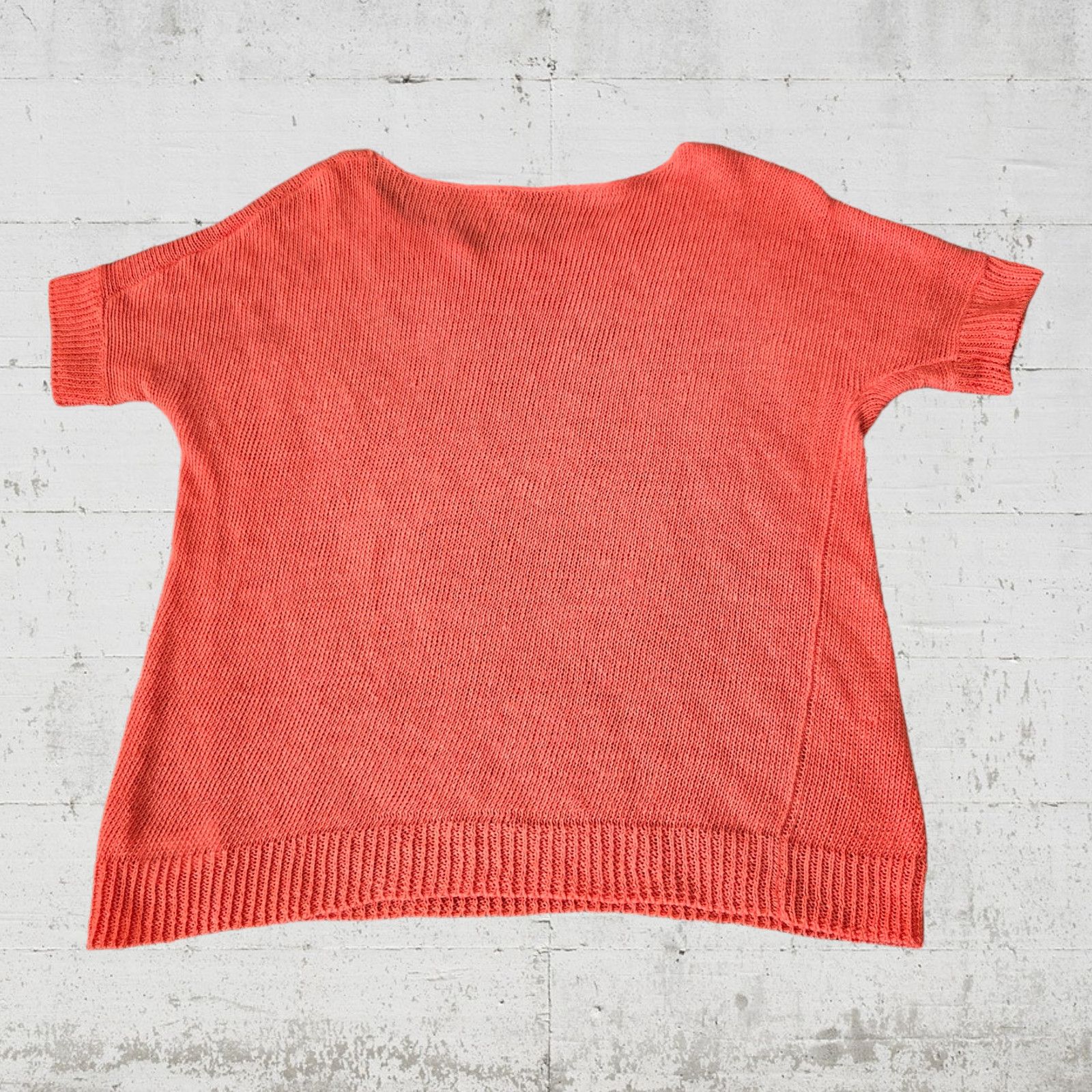 Theory Theory Coral Linen Open Knit Blouse Size Small Size S / US 4 / IT 40 - 7 Thumbnail