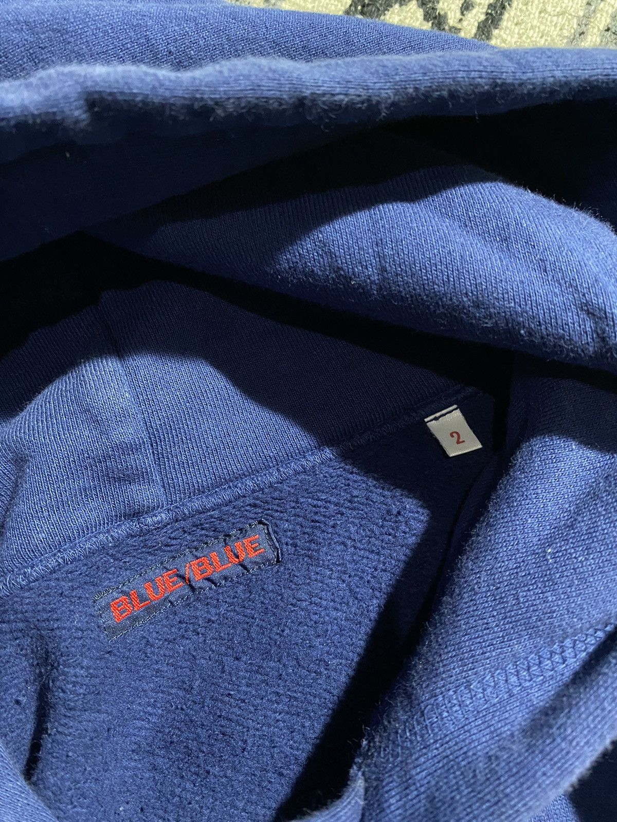 Blue Blue Japan × Vintage Vintage Blue Blue Indigo Dyed Hoodie Size US M / EU 48-50 / 2 - 6 Thumbnail