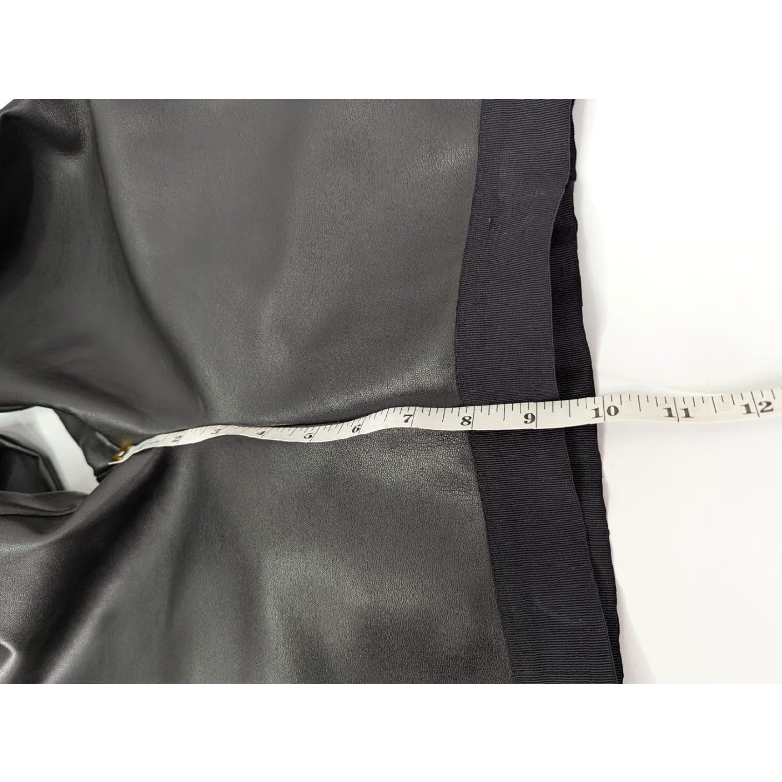 Vintage Marciano Black Faux Leather Leggings Pants Women's XS Size Leggings, Black Marciano, Women, XS, Leggings, Faux Leather, Skinny, Solid, XS Size 26" / US 2 / IT 38 - 6 Thumbnail