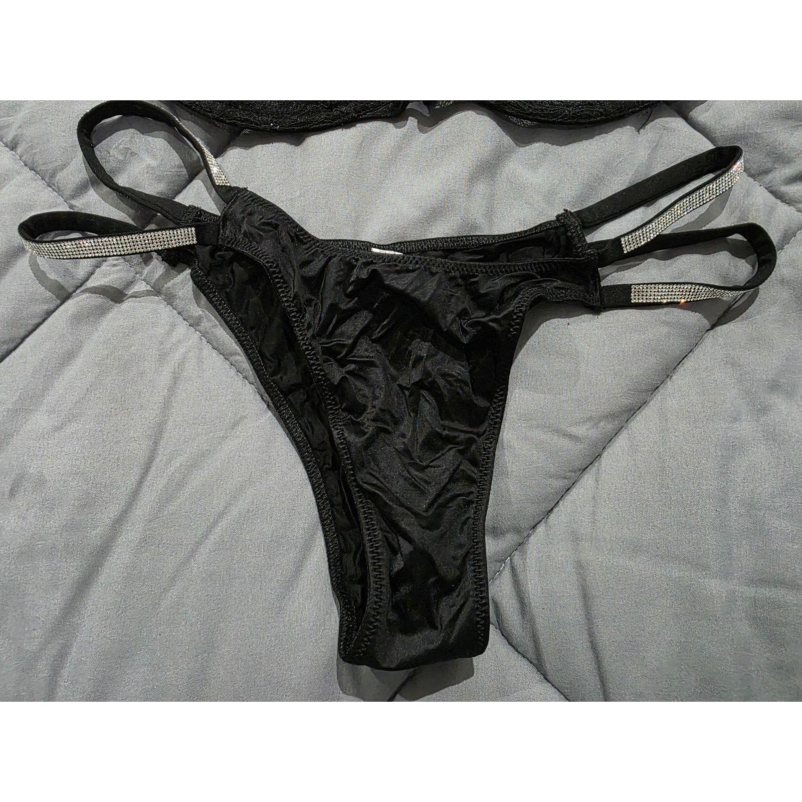 Victoria's Secret Victoria's Secret Very Sexy Lace Low Cut Demi Bedazzled Bra Size ONE SIZE - 2 Thumbnail