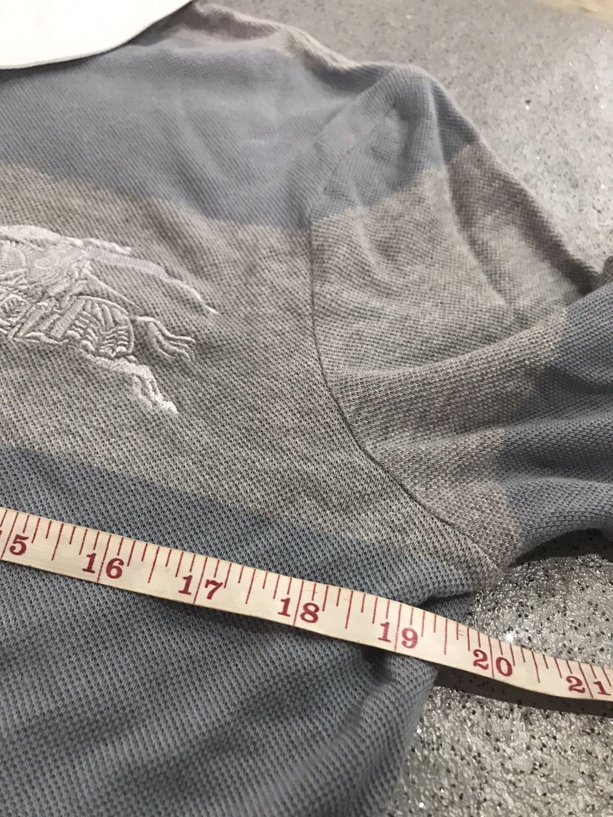 Burberry × Designer × Vintage Burberry women polo tee Size XL / US 12-14 / IT 48-50 - 4 Thumbnail