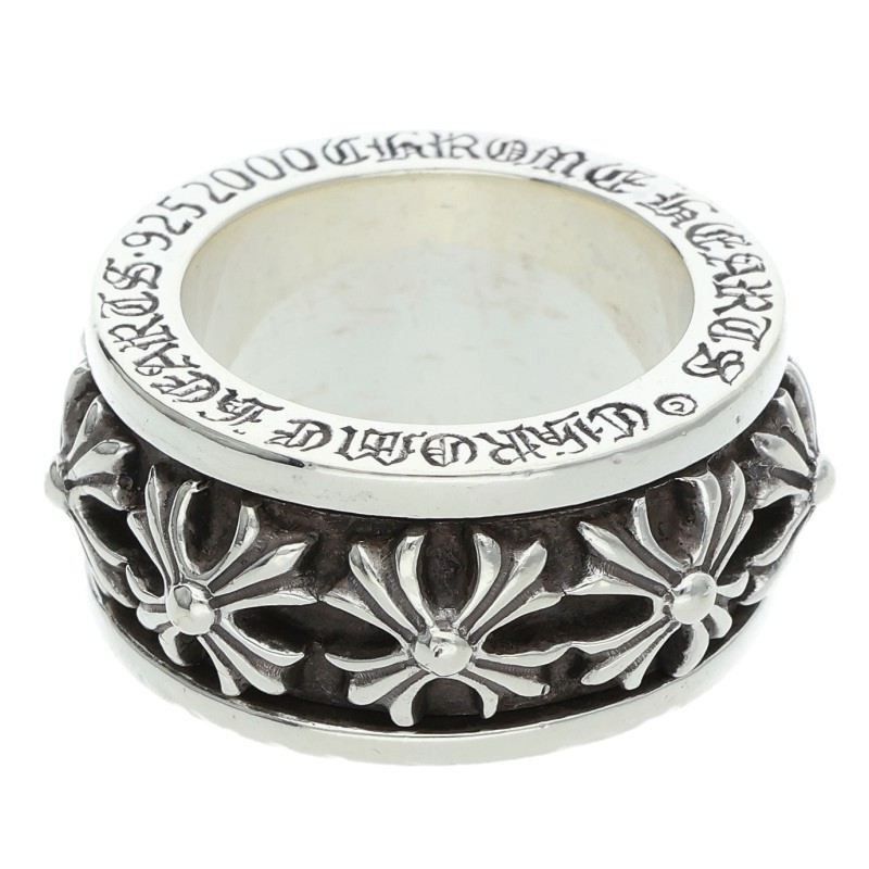 Chrome Hearts Chrome Hearts Spinner Ring CH X Silver Size ONE SIZE - 1 Thumbnail