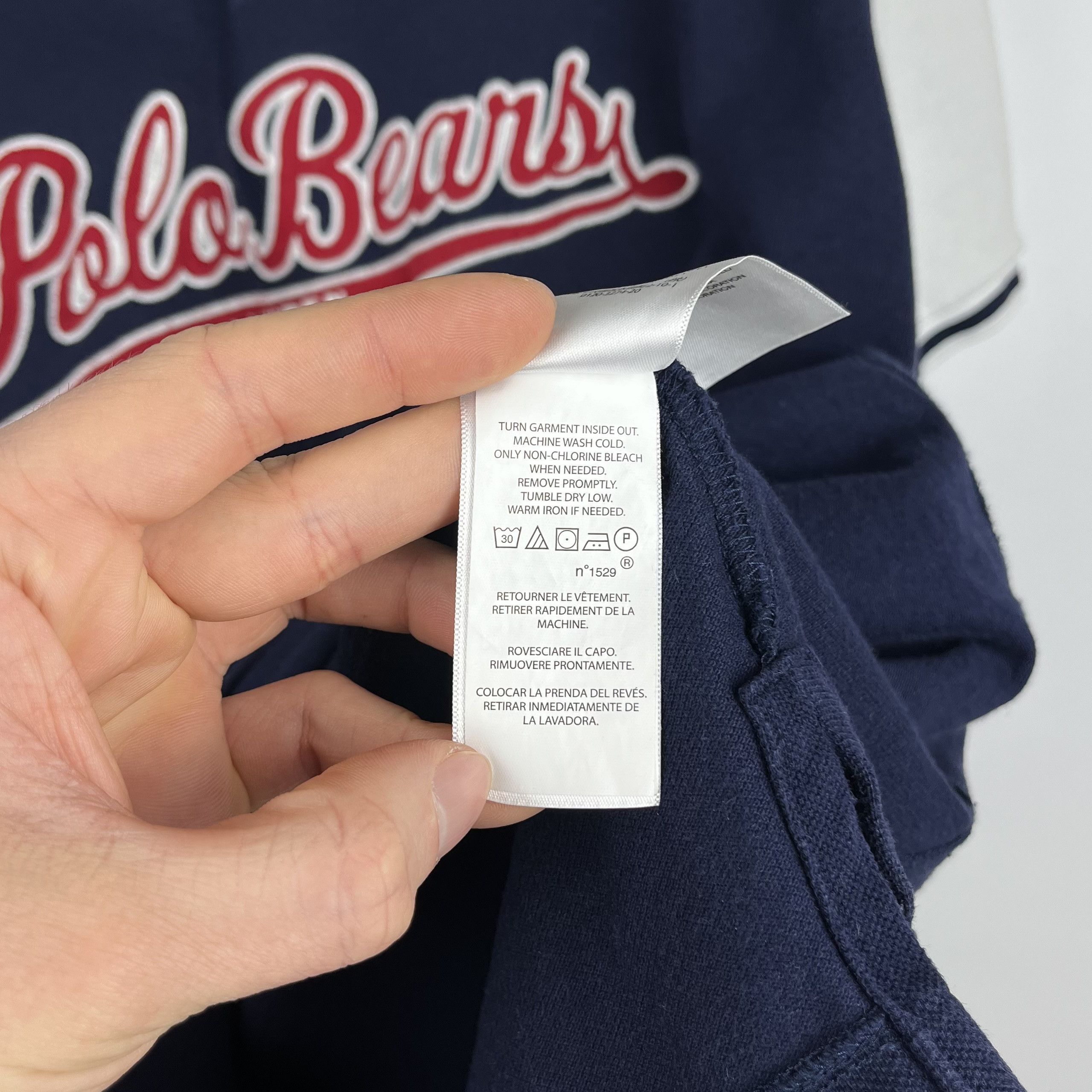 Polo Ralph Lauren Polo Ralph Lauren Polo Bears 67 Big Logo Polo Shirt Size US L / EU 52-54 / 3 - 17 Thumbnail
