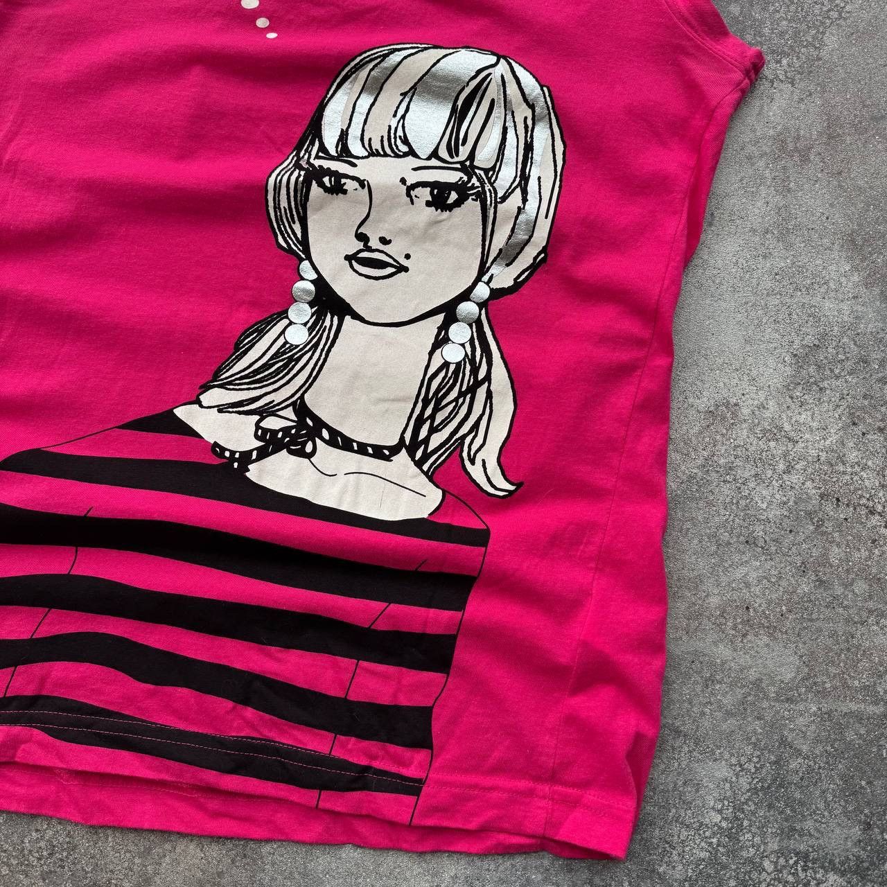 20471120 Amazing Y2K Super Sexy Glam Girl Print T-Shirt Size M / US 6-8 / IT 42-44 - 7 Thumbnail