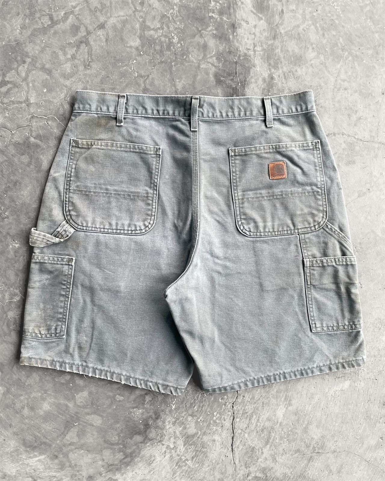 Carhartt VINTAGE MOSSGREEN CARHARTT SHORT PANT B25-MOS Size US 36 / EU 52 - 1 Thumbnail