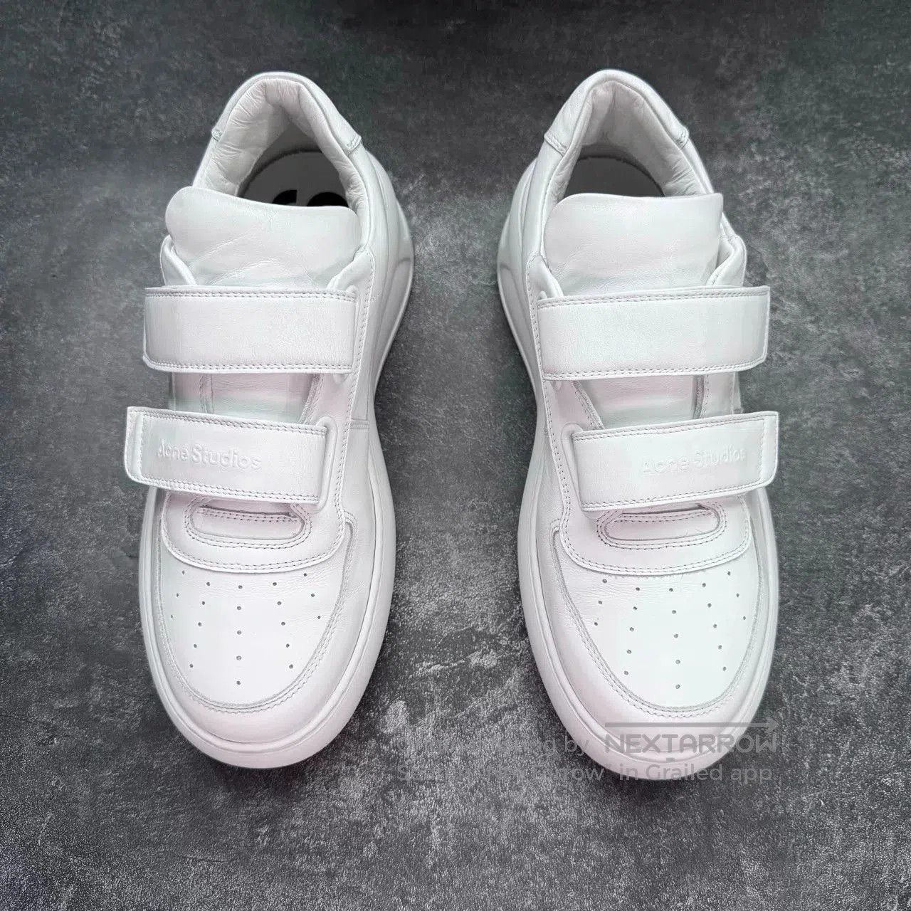 Acne Studios acne studios velcro platform sneakers. Size US 10 / EU 43 - 2 Thumbnail