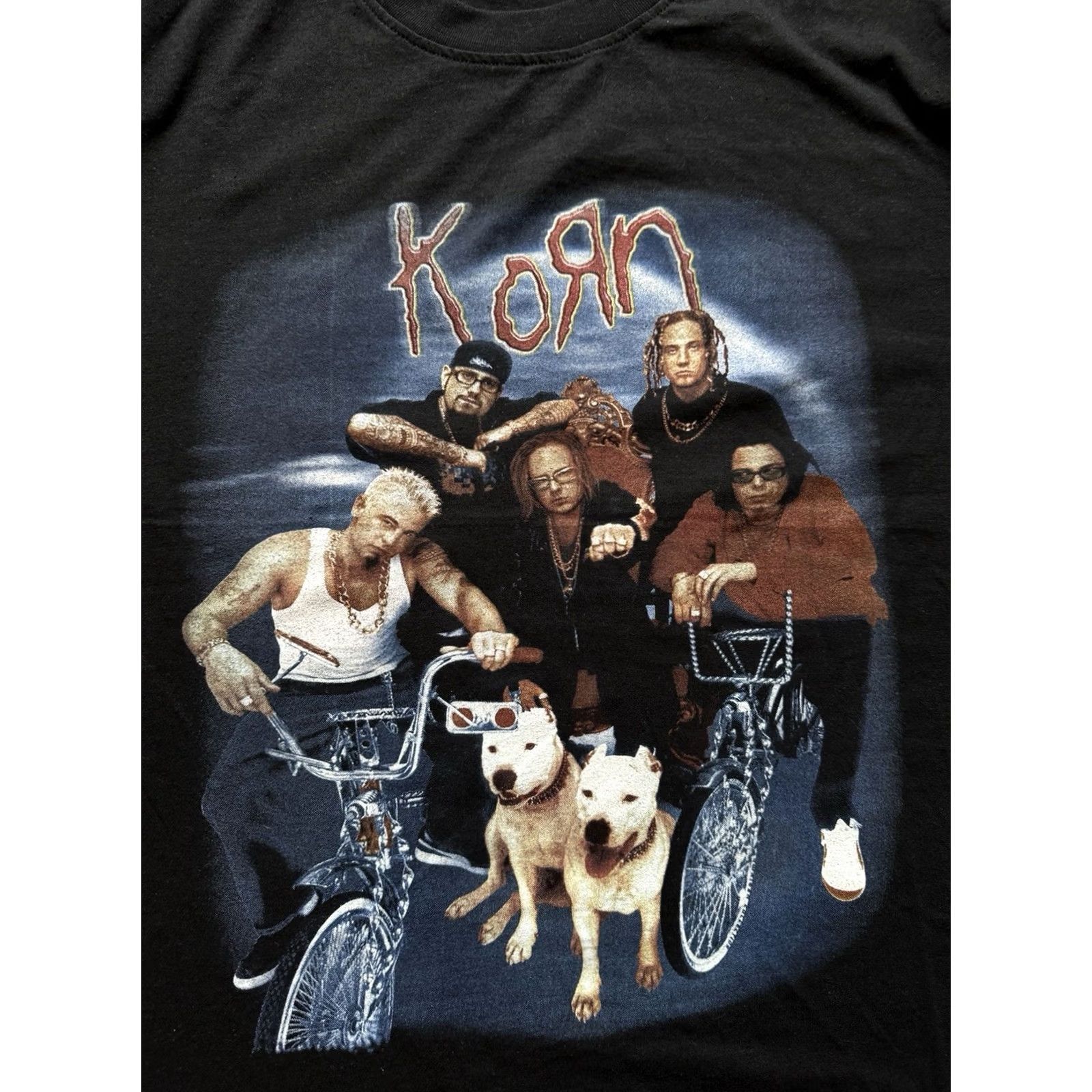 Vintage VINTAGE Band Shirt KORN Stone Sour MarilynManson Limp Bizkit XL Black Mens T-Shirt Band Size US XL / EU 56 / 4 - 6 Thumbnail