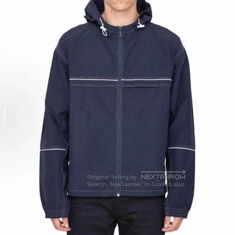 Thom Browne thom browne windbreaker jacket with hood. Size US L / EU 52-54 / 3 - 7 Thumbnail