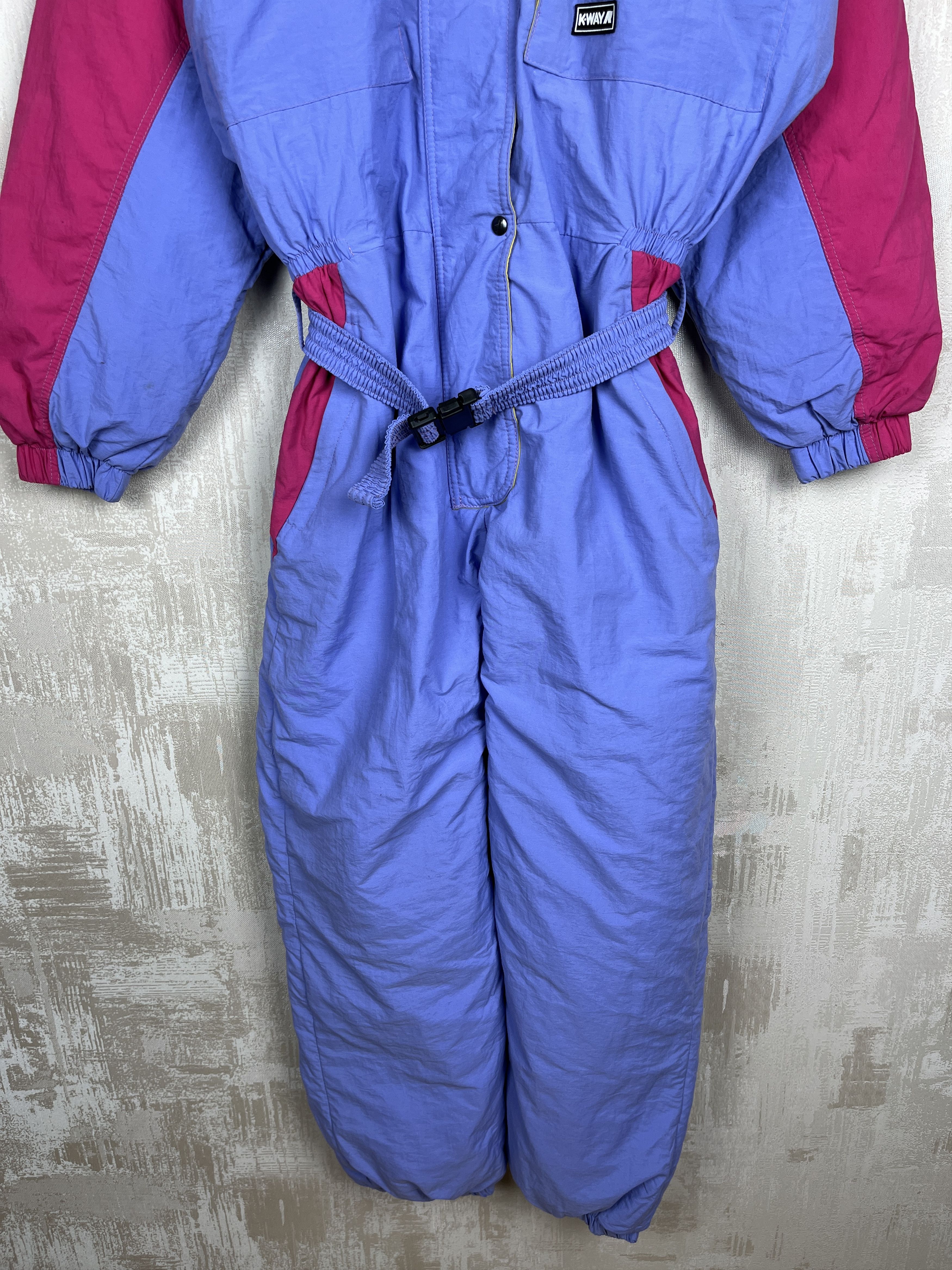 K-Way 90's K-WAY Albertville 1992 Winter Olympics Vintage Ski Suit Size US L / EU 52-54 / 3 - 5 Thumbnail