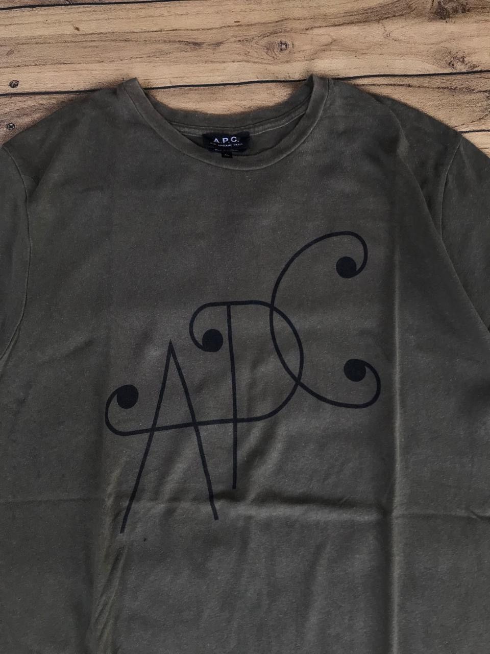 A.P.C. A.P.C. Big logo tee Size US XL / EU 56 / 4 - 2 Thumbnail