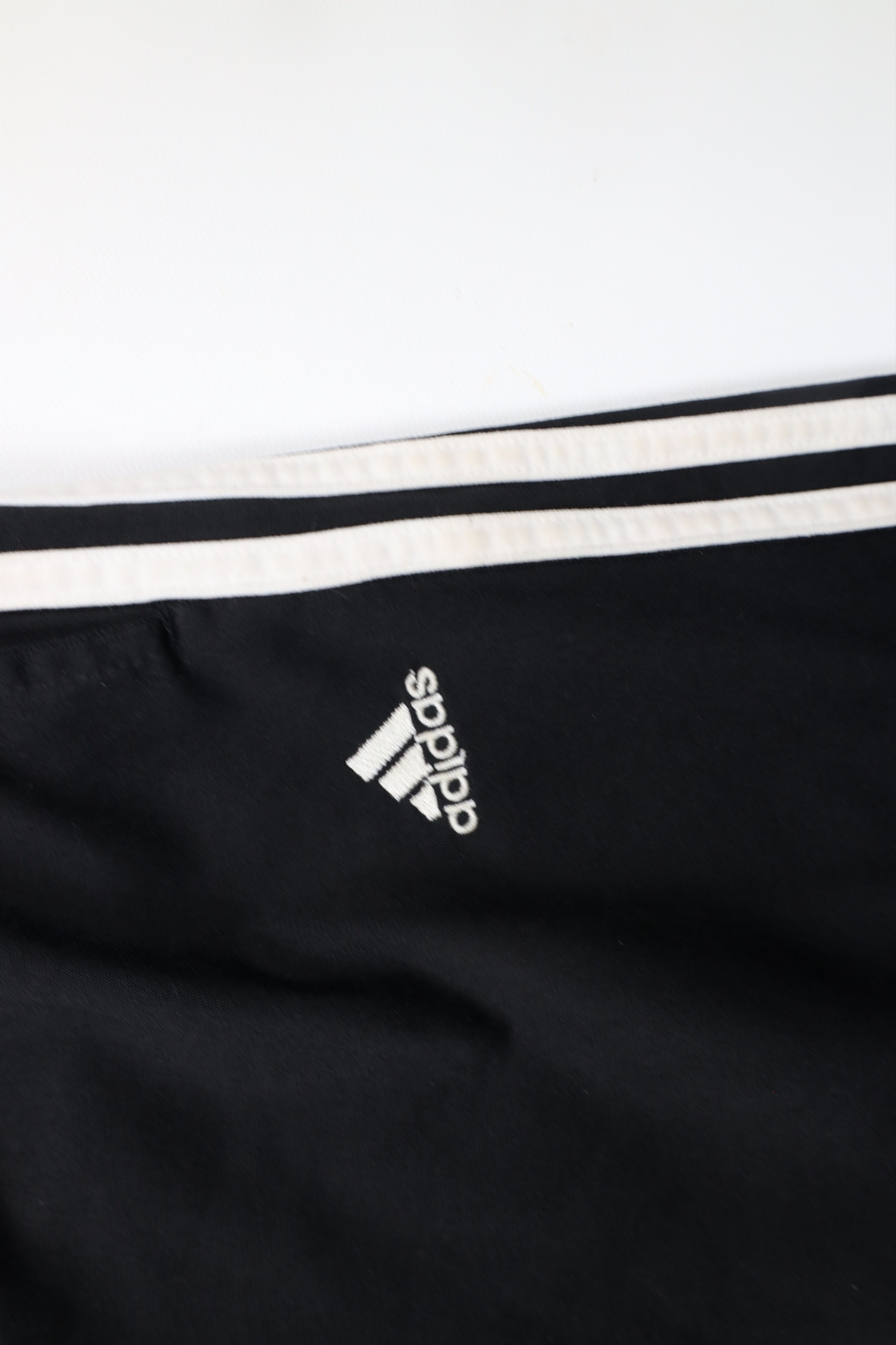 Adidas × Vintage Vintage Adidas Striped Wide Leg Sweatpants Pants Black Size US 34 / EU 50 - 5 Thumbnail
