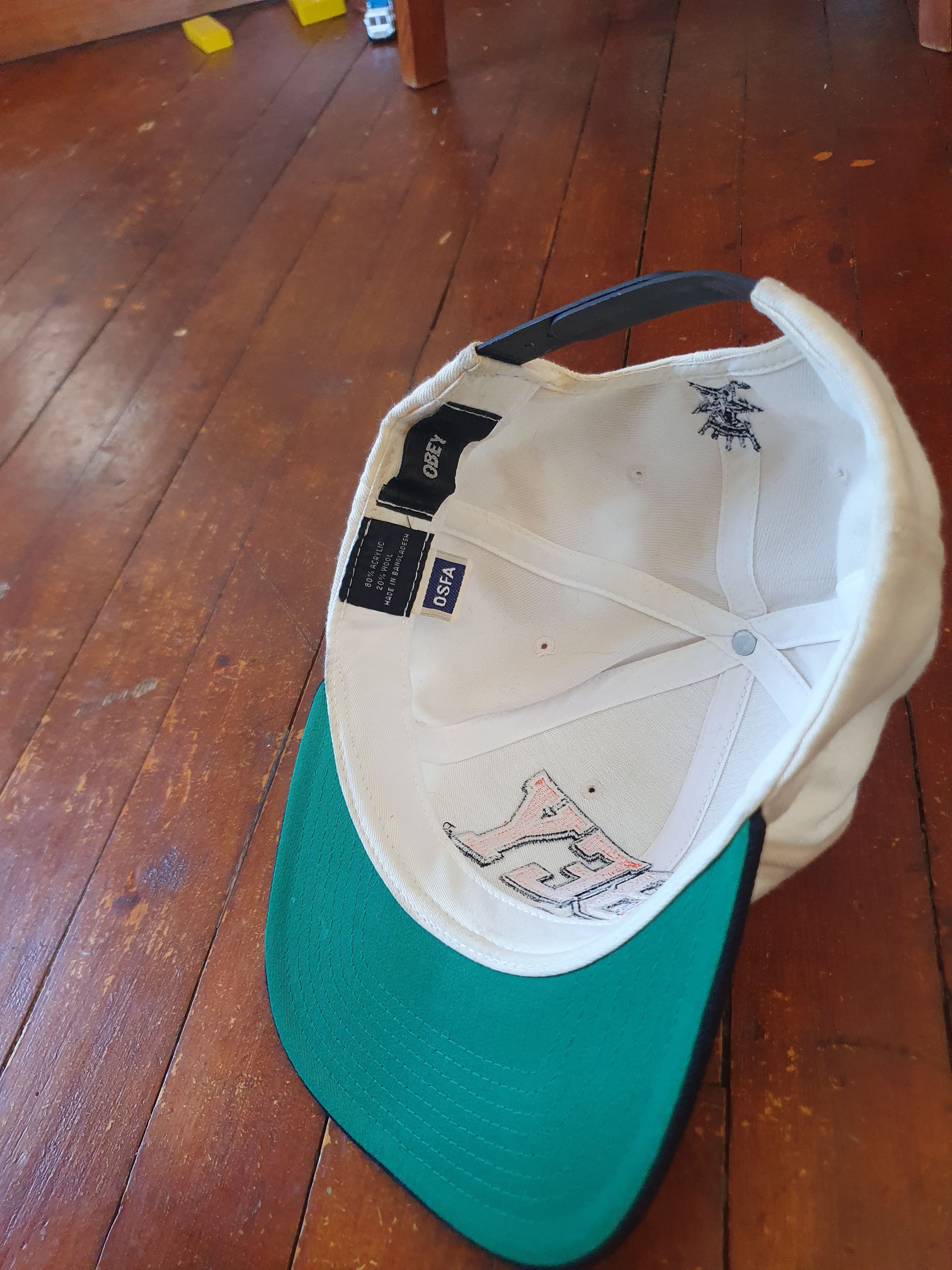 Obey × Vintage Obey Propaganda Worldwide Snapback Vintage Hat Size ONE SIZE - 6 Thumbnail