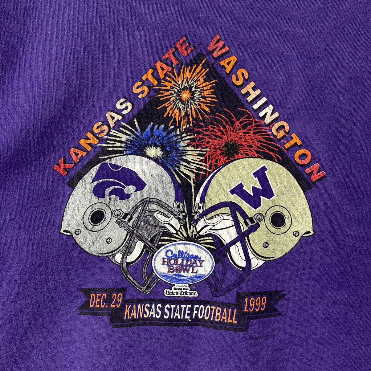Lee Vintage Lee Kansas State vs Washington Football Sweatshirt Size US S / EU 44-46 / 1 - 3 Thumbnail