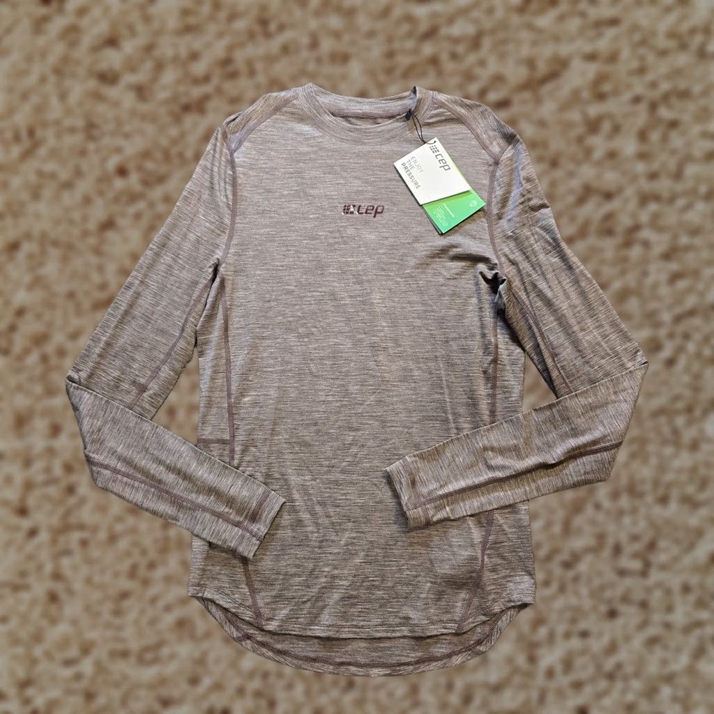 Vintage CEP Top Mens Size Medium Gray Cold Weather Merino Wool Running Ski Layer Knit Size US M / EU 48-50 / 2 - 1 Thumbnail