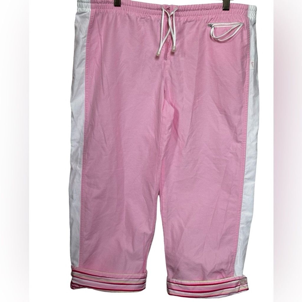 Nike Nike Cropped Track Pant Pink Women’s Size Large (12-14). Size 34" / US 12 / IT 48 - 15 Thumbnail