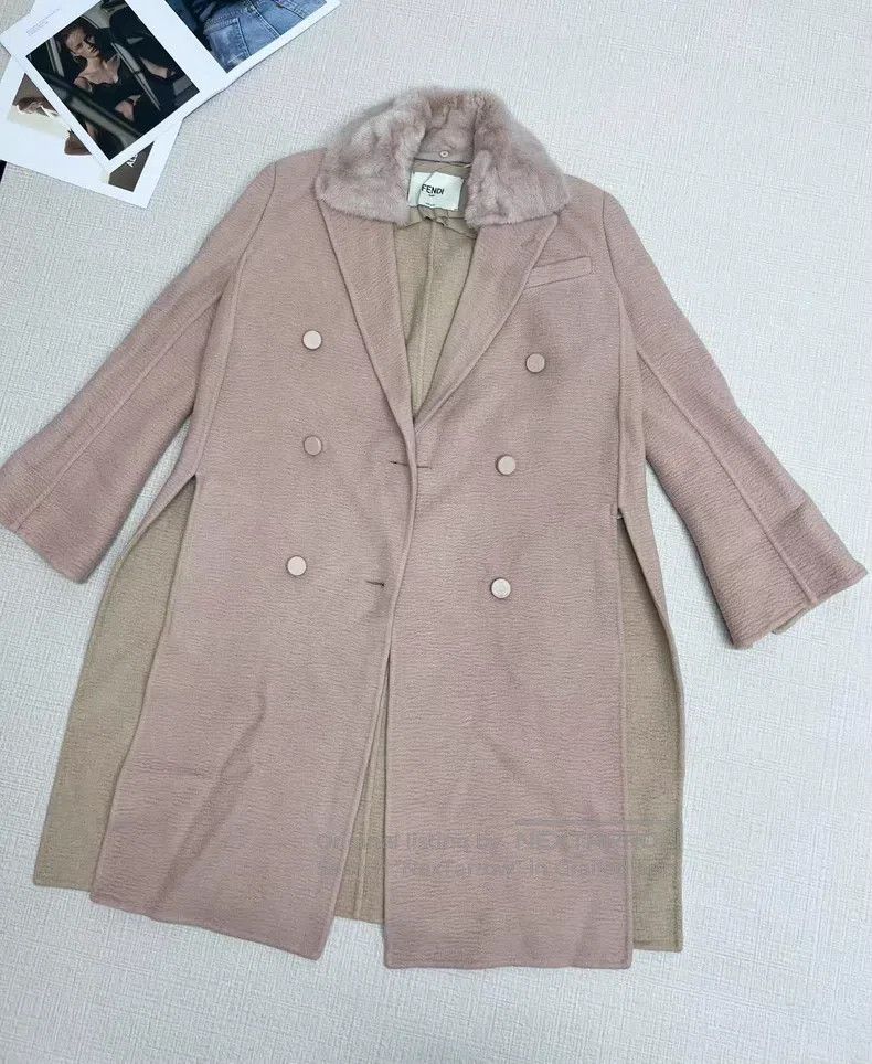 Fendi Fendi Camel hair coat Size XXS / US 00 / IT 34 - 1 Thumbnail
