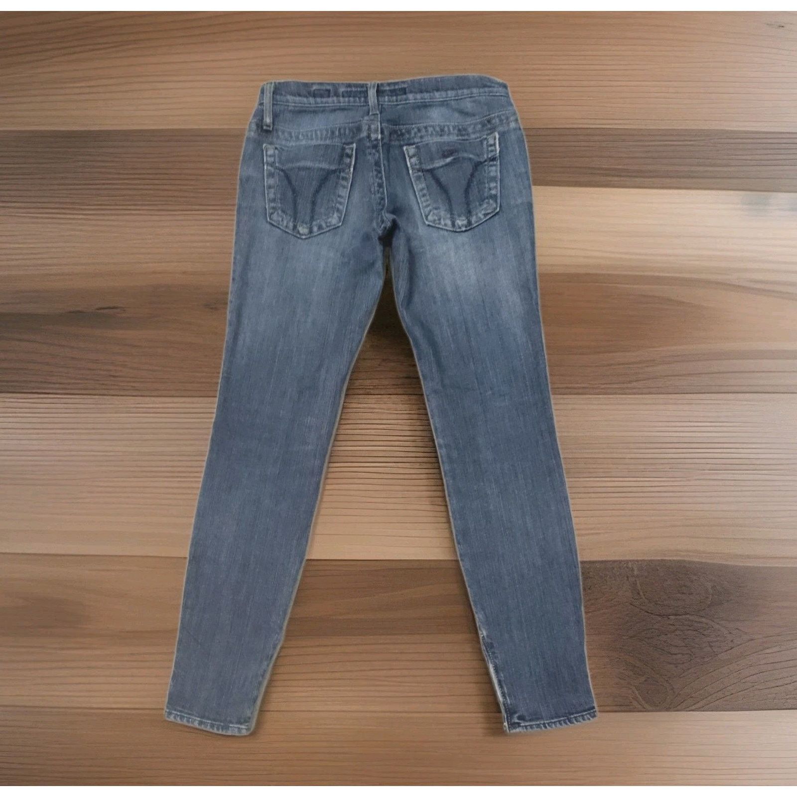 Miss Sixty MISS SIXTY Jeans 'J Lot' Denim Low Rise Ankle Zip Slim 25 Size 25" / US 0 / IT 36 - 2 Thumbnail