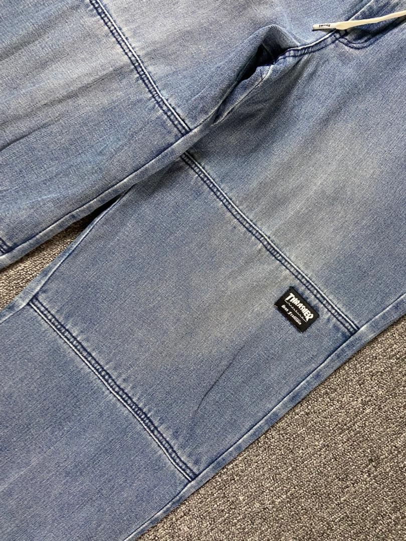 Thrasher Thrasher Double Knee Baggy Jeans (197) Size US 32 / EU 48 - 13 Thumbnail
