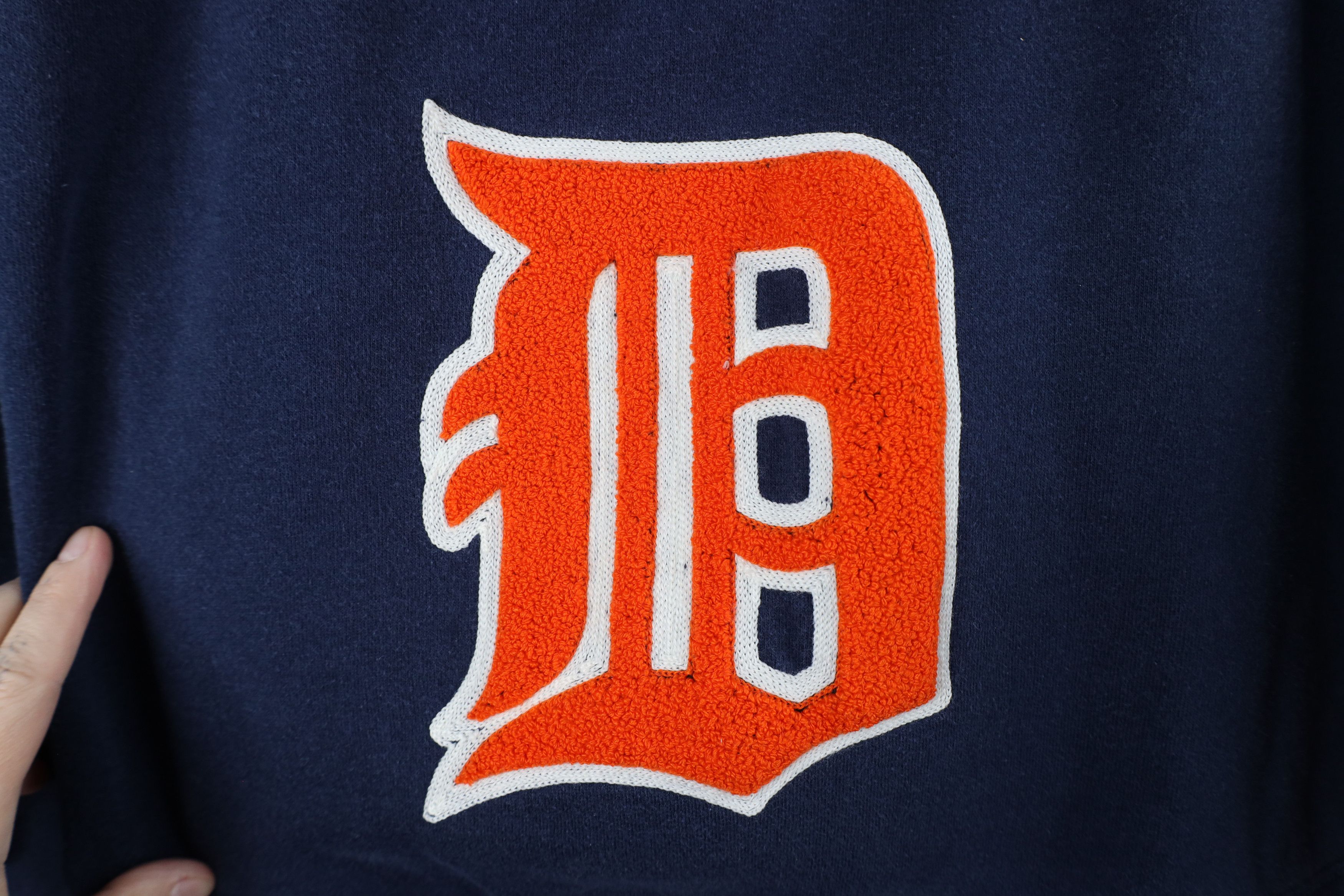 Majestic × Vintage Vintage Majestic English D Detroit Tigers Baseball Hoodie Size US L / EU 52-54 / 3 - 5 Thumbnail