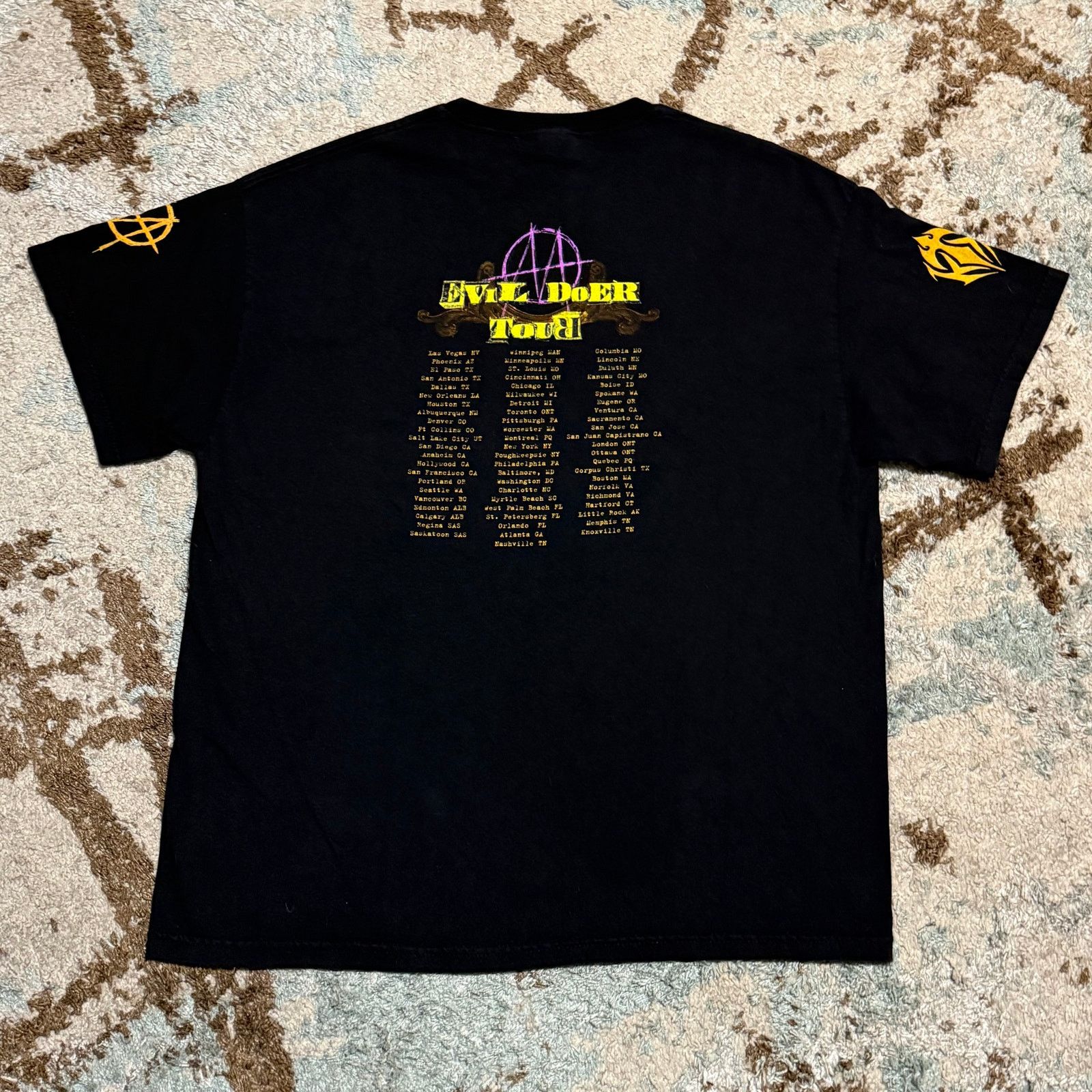 Band Tees × Vintage 2004 Ministry Evil Doer Tour Shirt w/ Thrill Kill Kult XL Size US XL / EU 56 / 4 - 3 Thumbnail