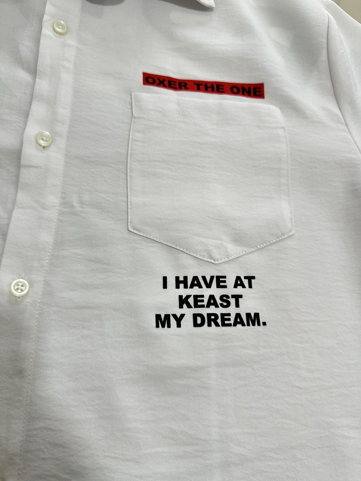 If Six Was Nine In the Attic H Oversized Button Up Shirt Substitute Success Size US M / EU 48-50 / 2 - 4 Thumbnail