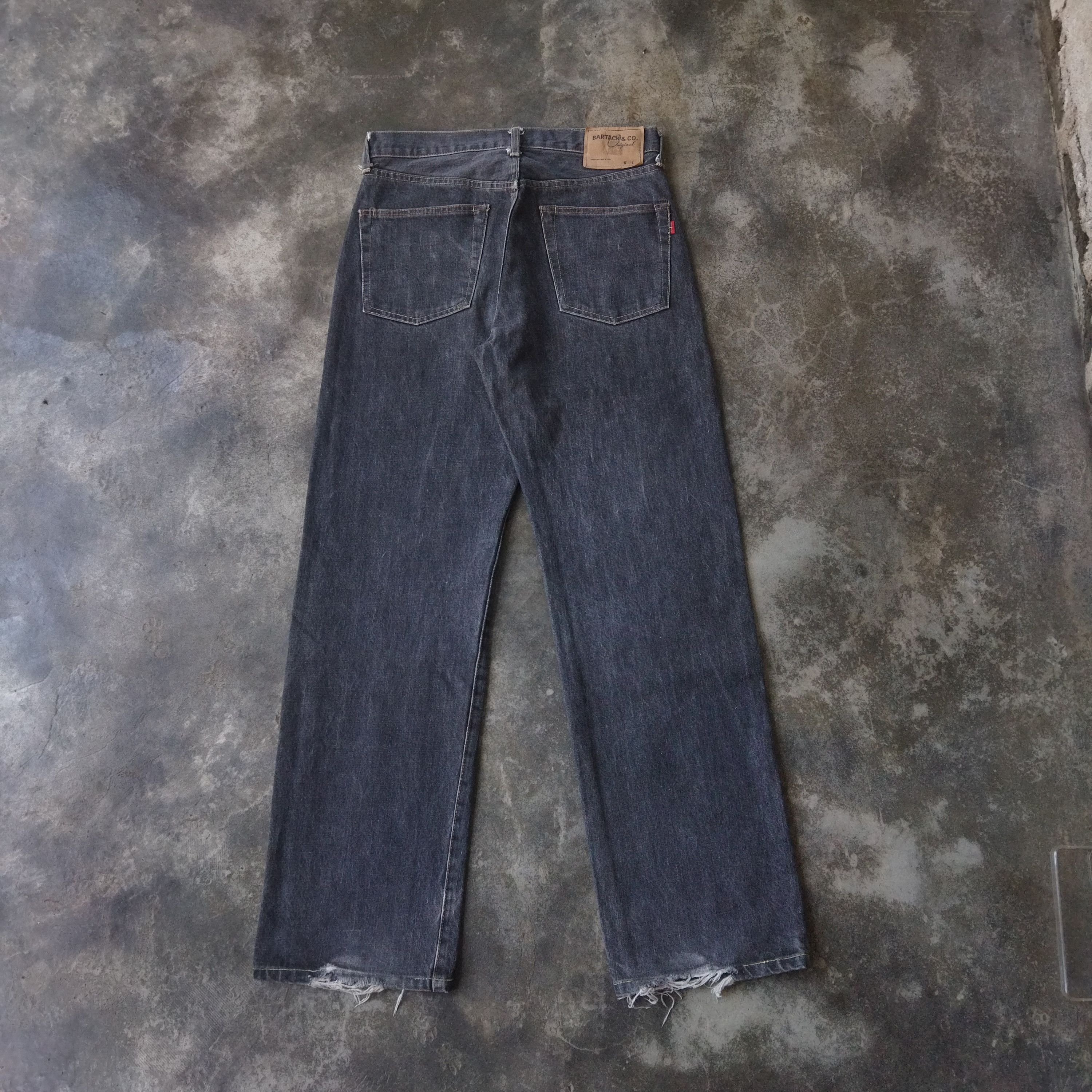 Japanese Brand × Vintage BARTACK&CO SELDVAGE JEANS Size US 32 / EU 48 - 10 Thumbnail