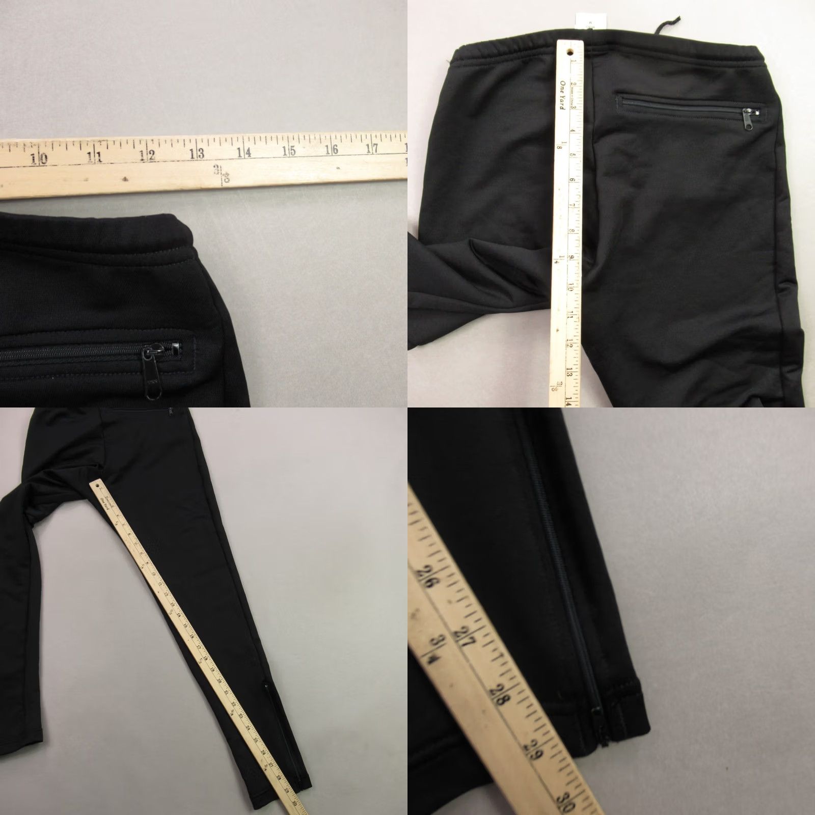 Vintage REI Mens Medium Outdoor Workout Lightweight Activewear Pockets Black Size US 31 - 8 Thumbnail