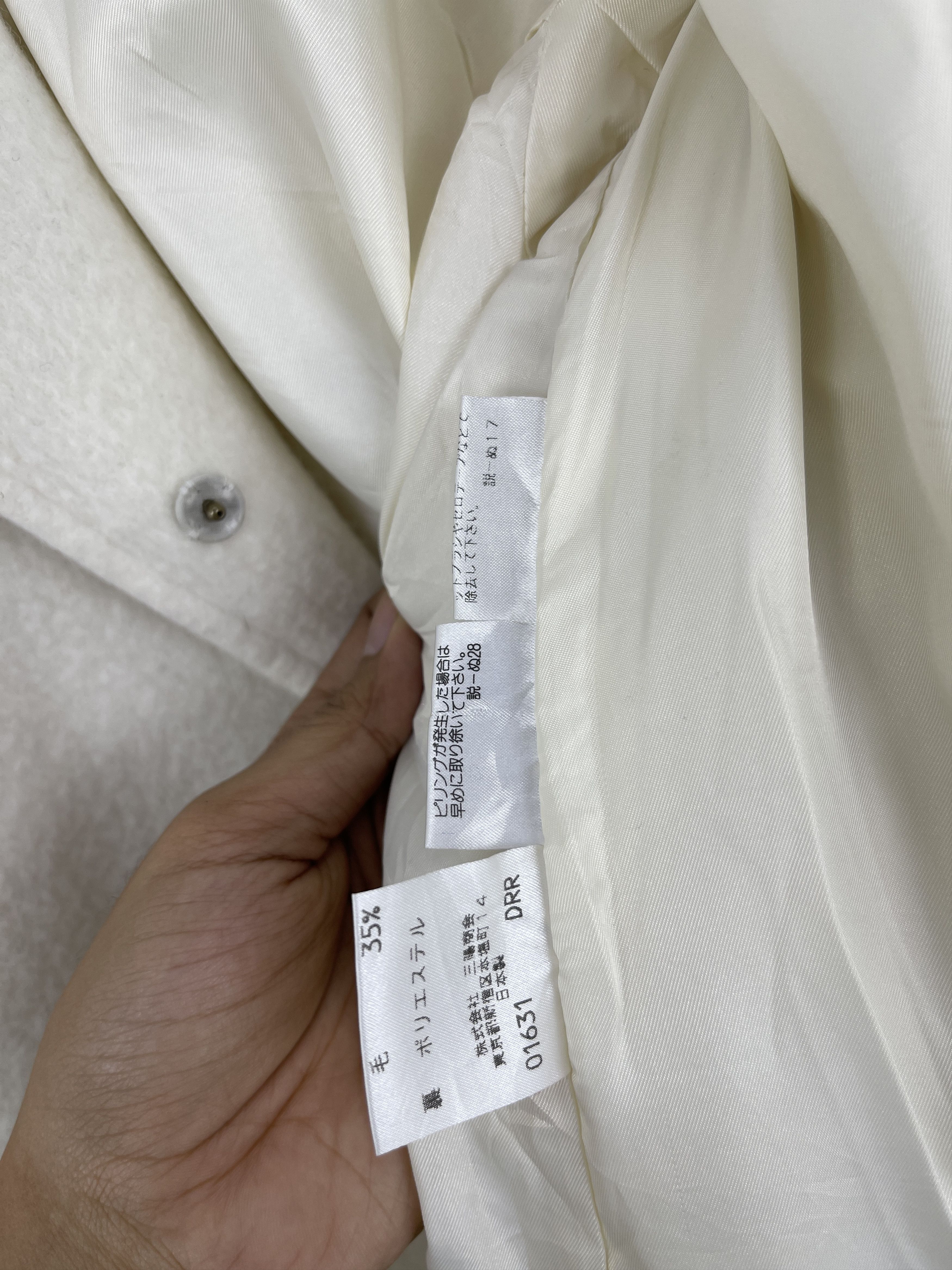 Japanese Brand Vtg Japanese Brand Wool And Alpaca Coat Hooded Jacket JA0077 Size US XXS / EU 40 - 7 Thumbnail